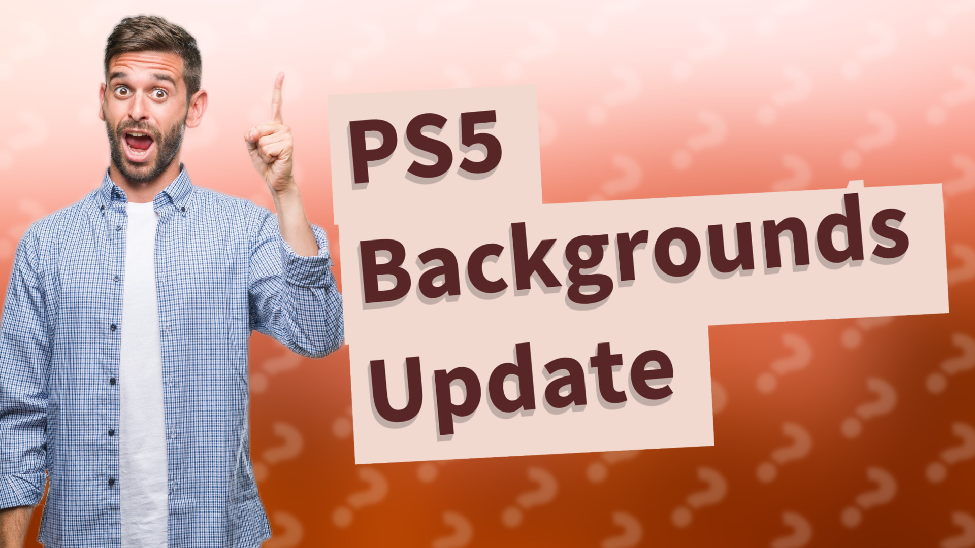PS5 Backgrounds Update