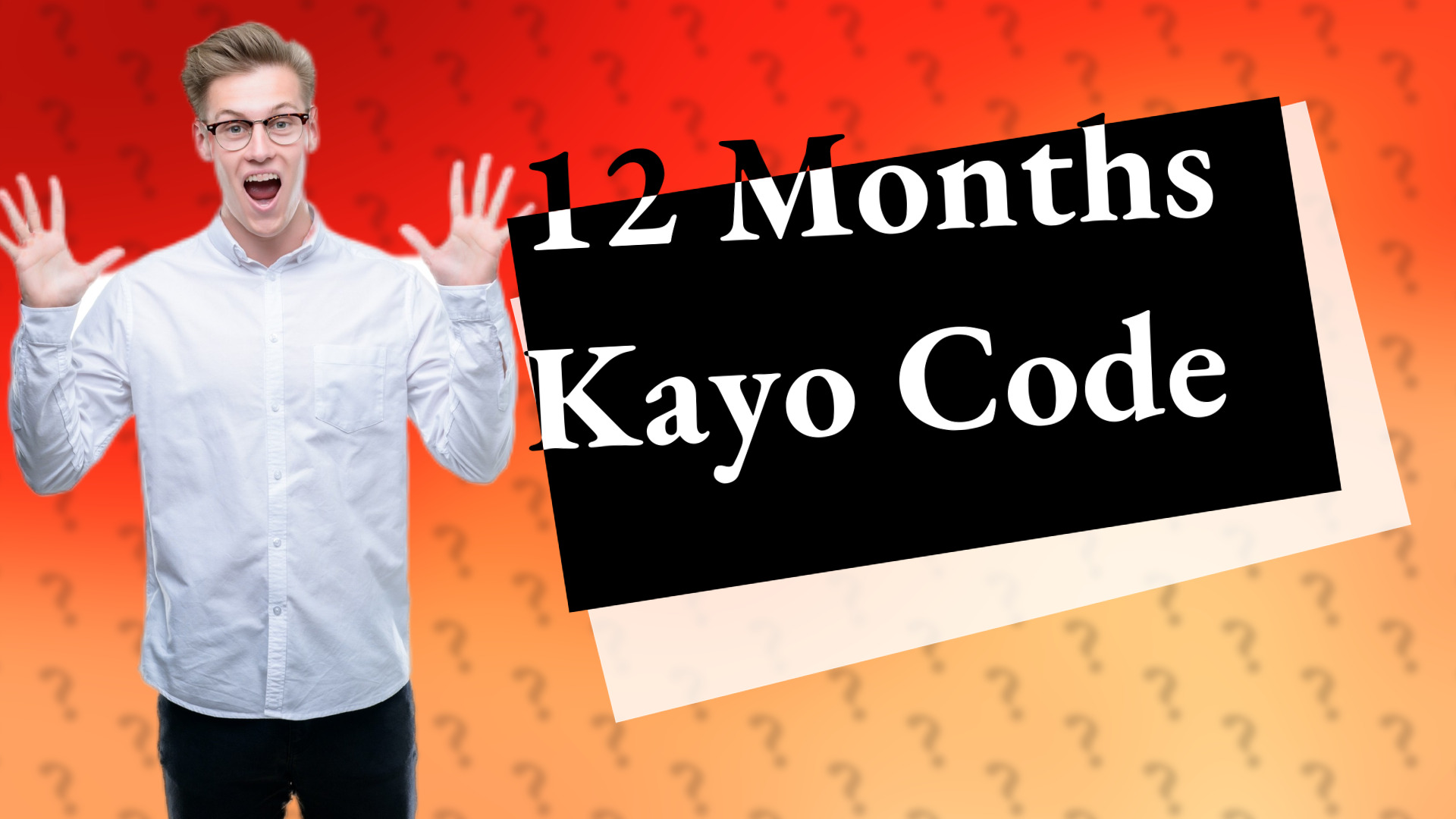 12 Months Kayo Code