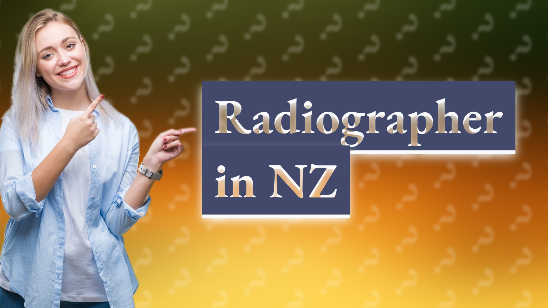 Radiographer in NZ