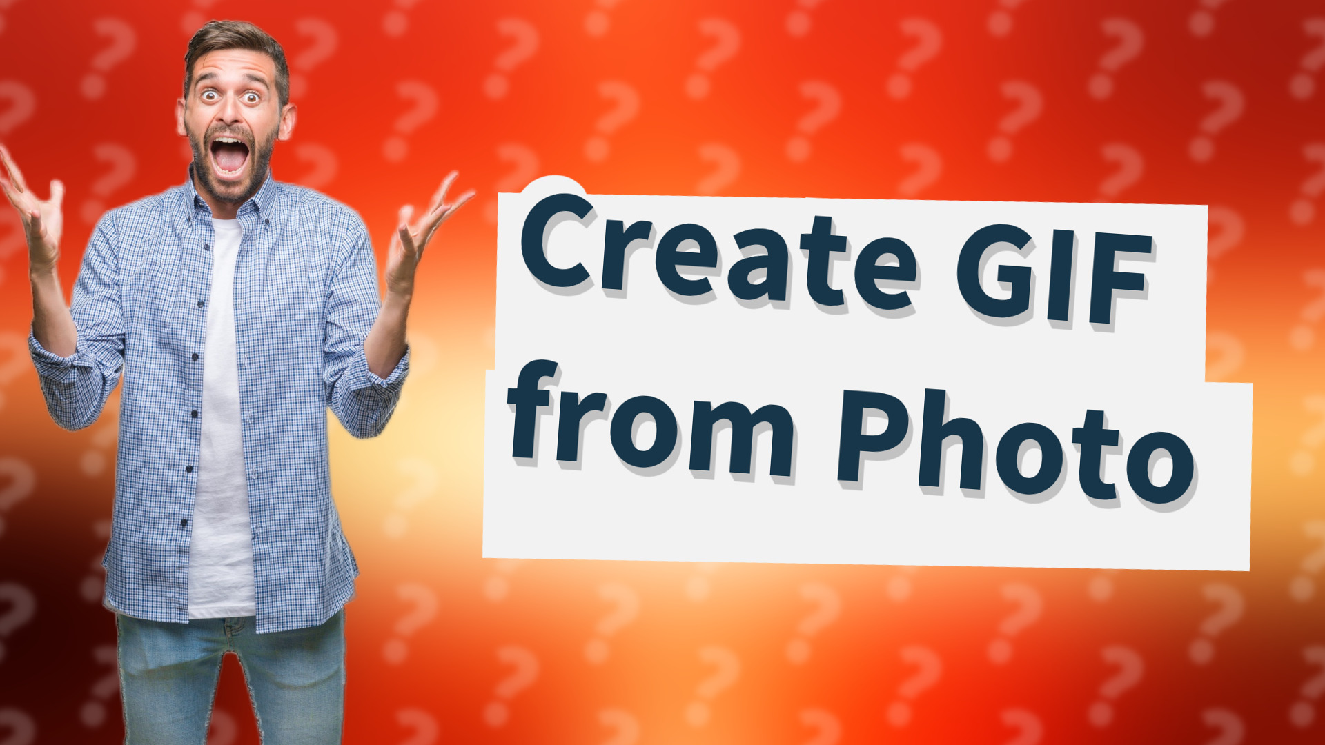 Create GIF from Photo