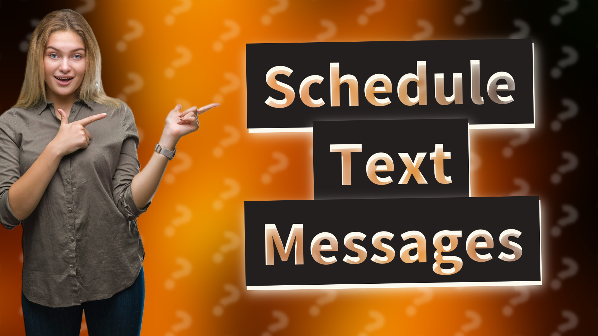 Schedule Text Messages