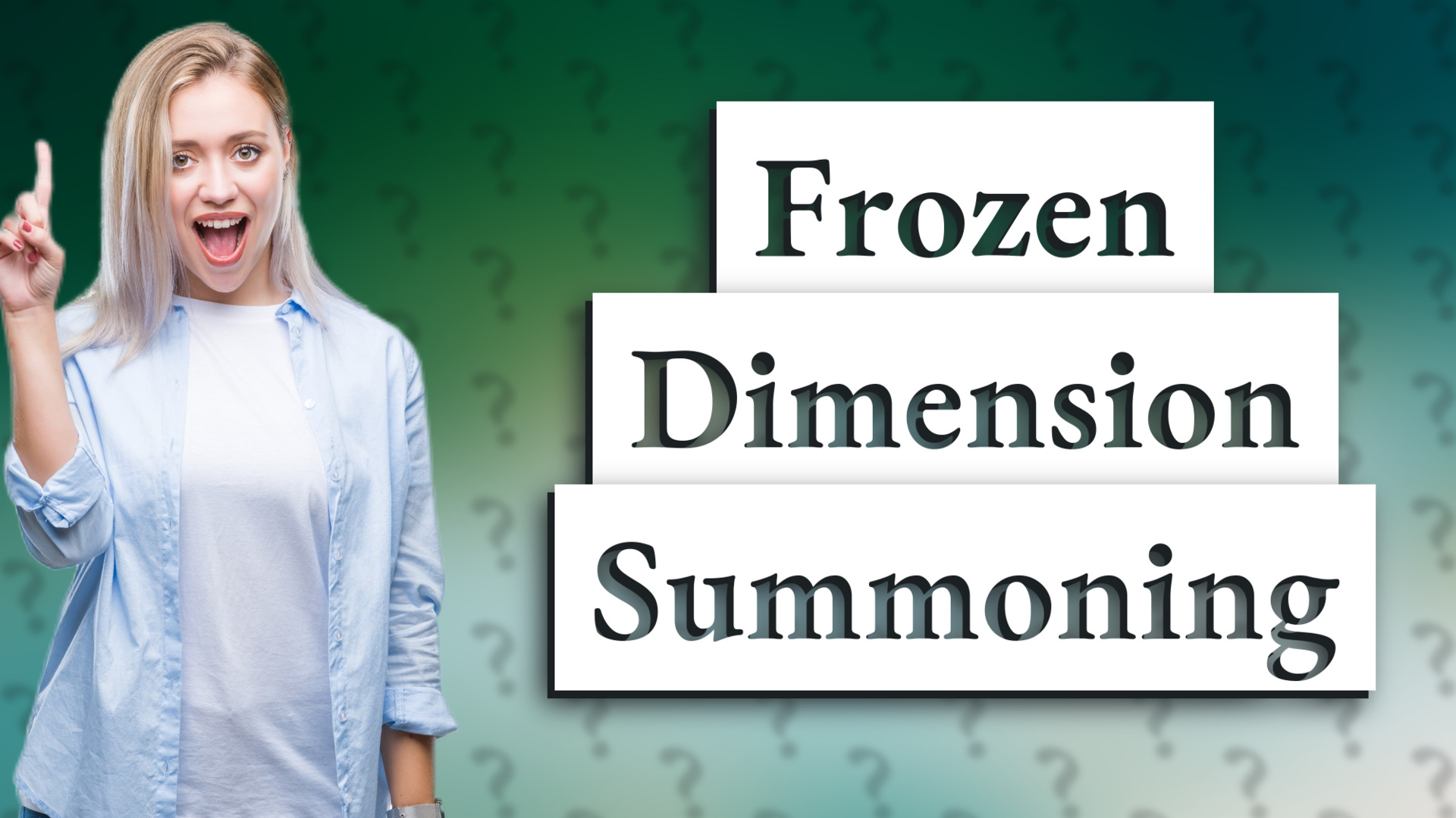 Frozen Dimension Summoning
