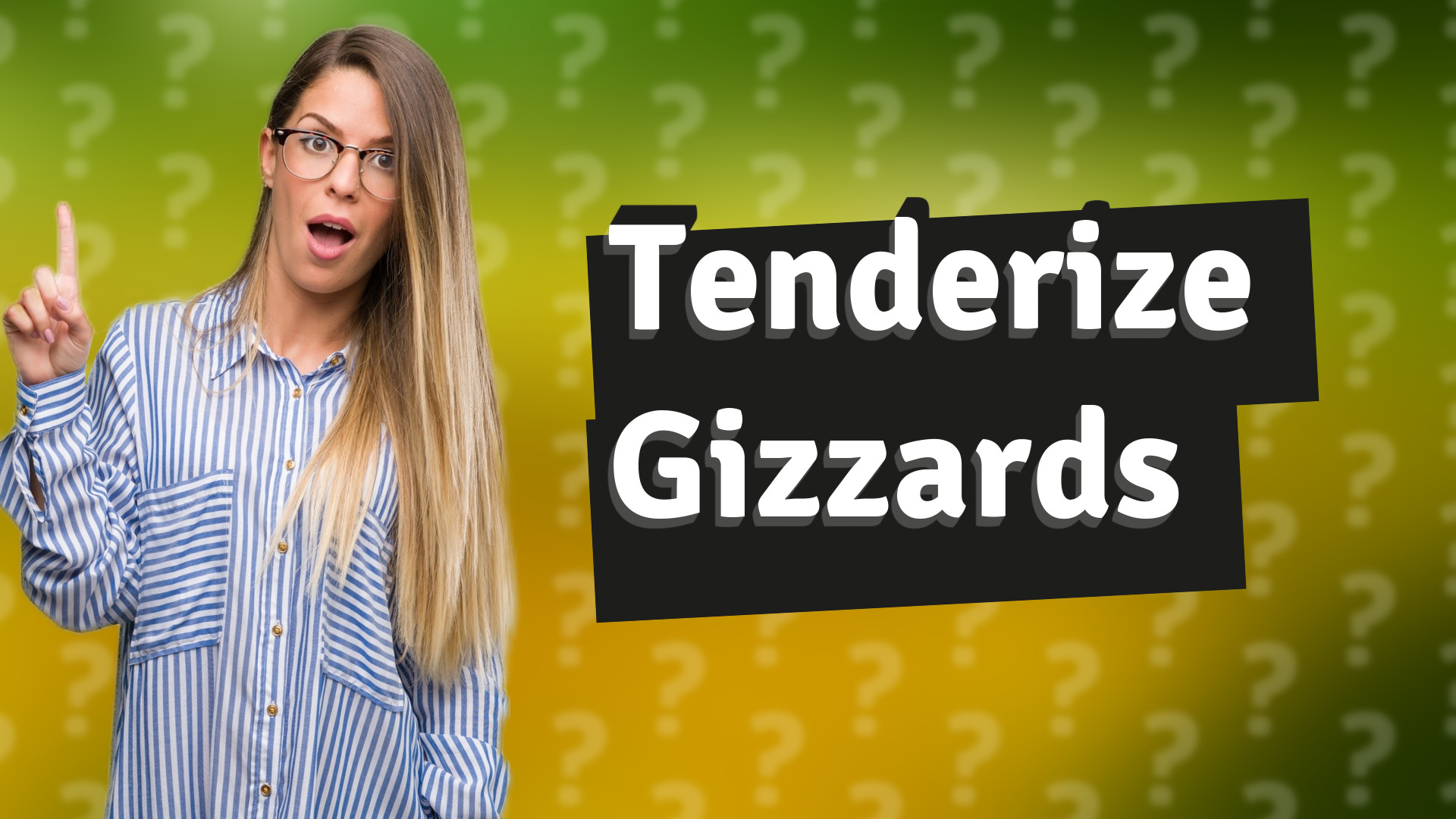 Tenderize Gizzards