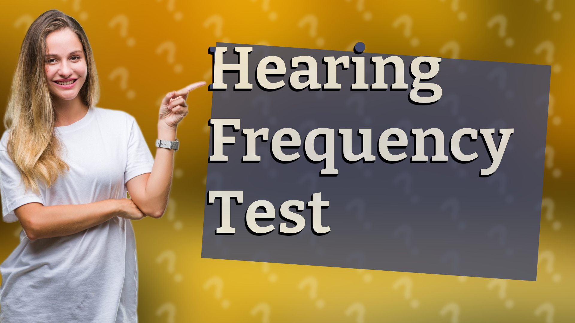 Hearing Frequency Test
