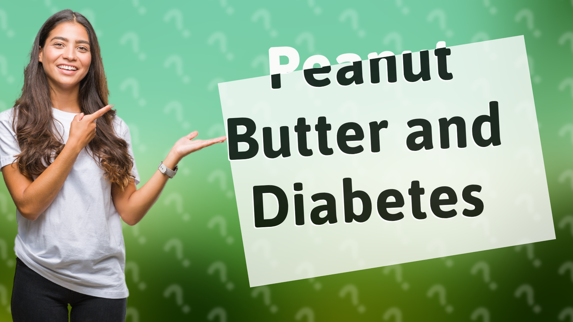 Peanut Butter and Diabetes