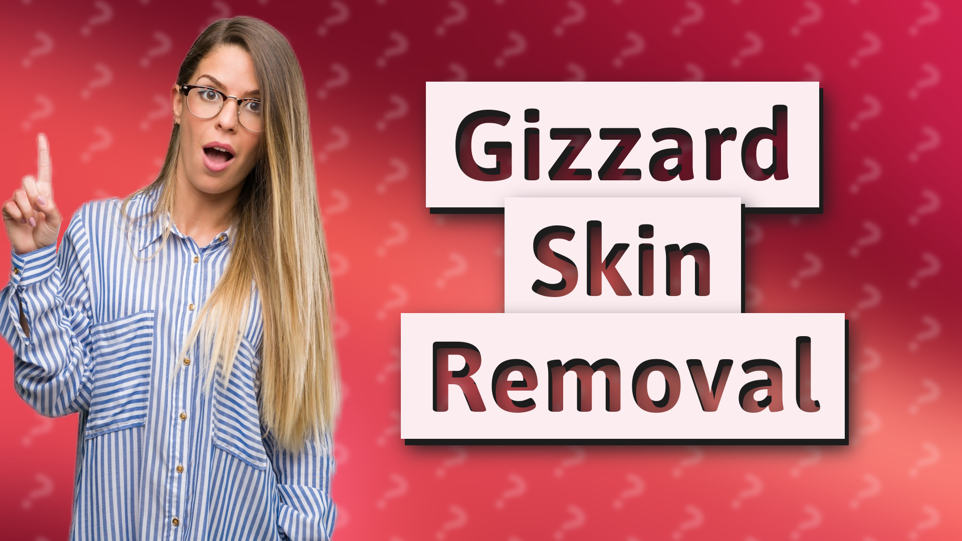 Gizzard Skin Removal