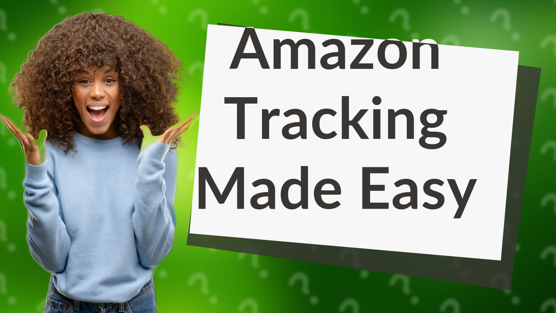 Amazon Tracking Made Easy