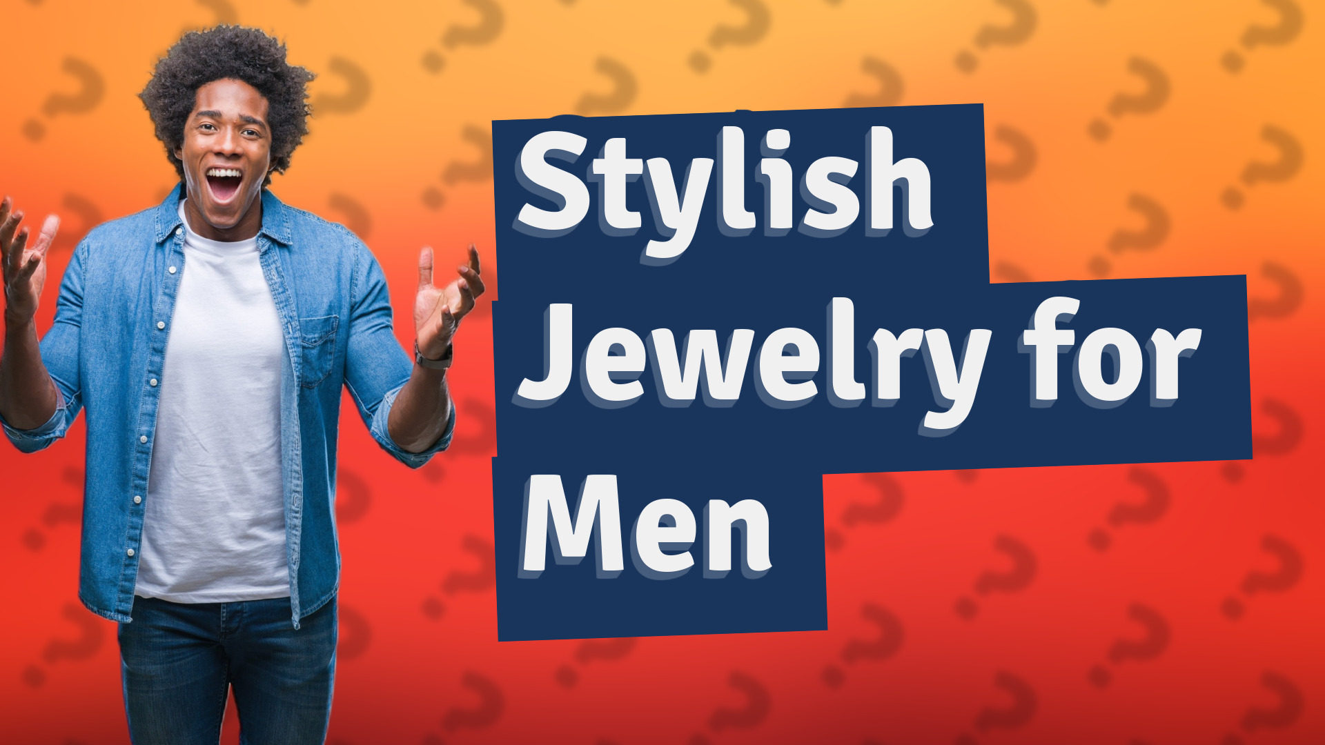 Stylish Jewelry for Men