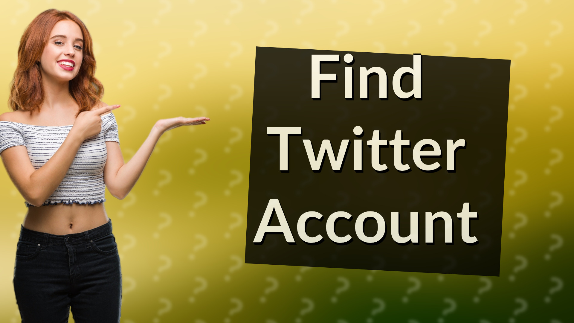 Find Twitter Account