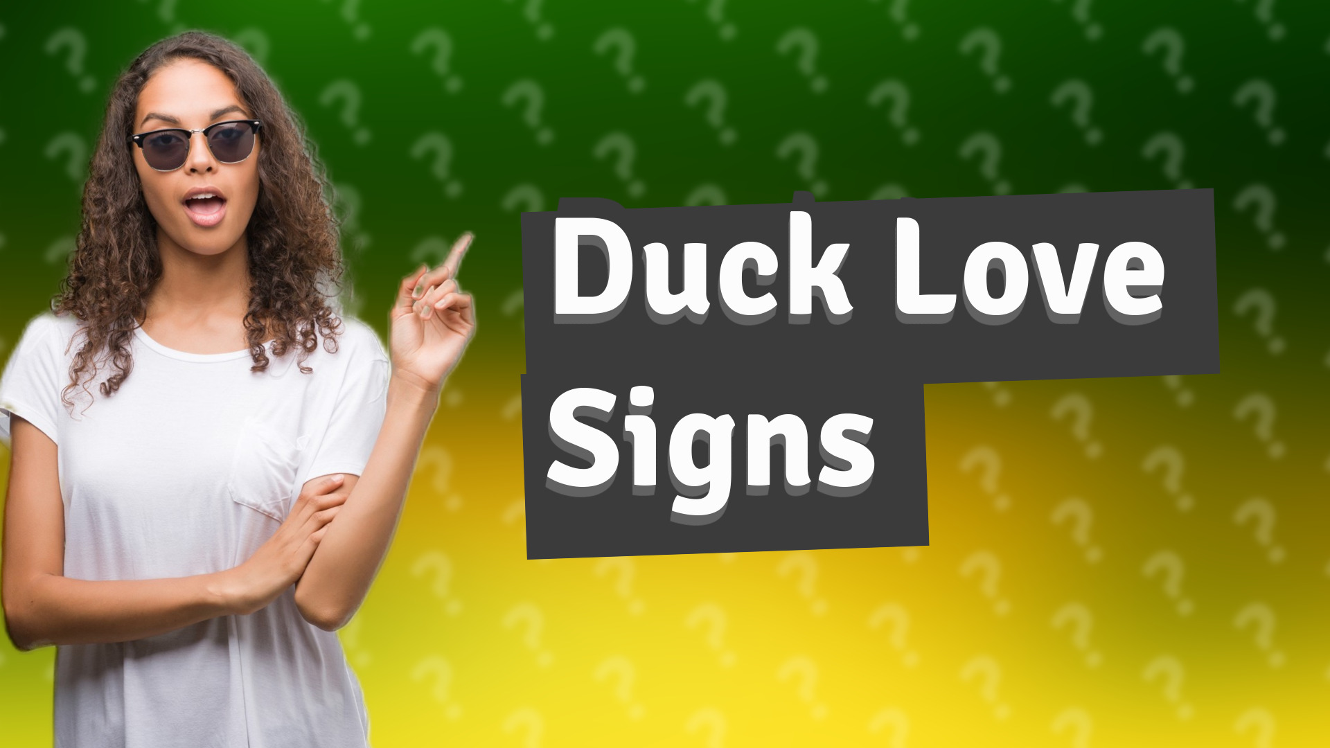 Duck Love Signs