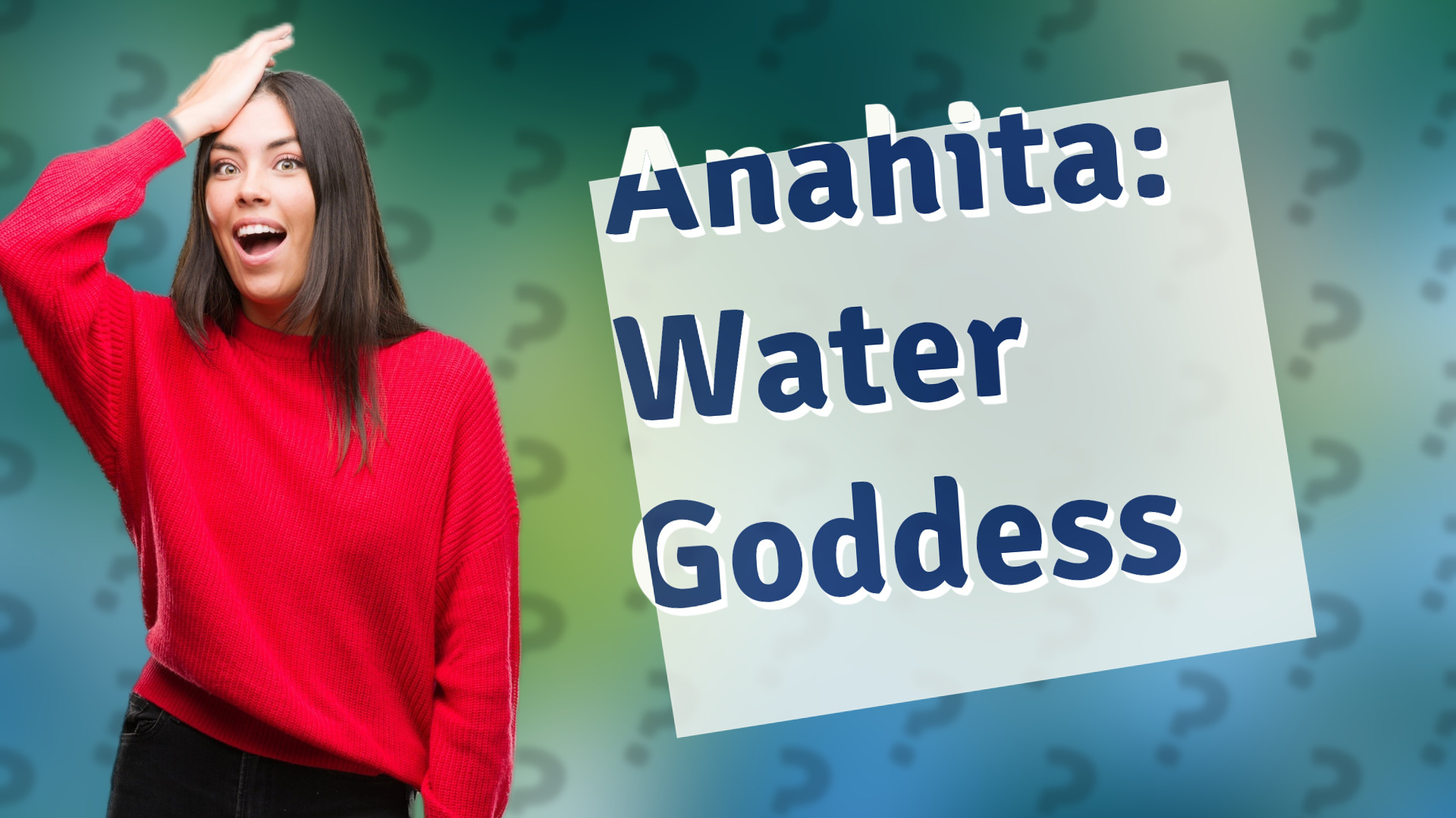 Anahita: Water Goddess