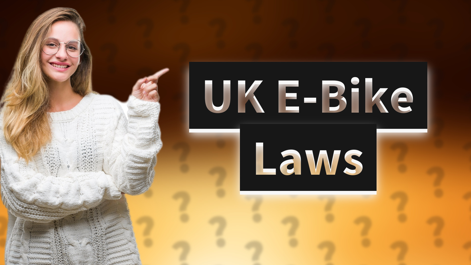 UK E-Bike Laws
