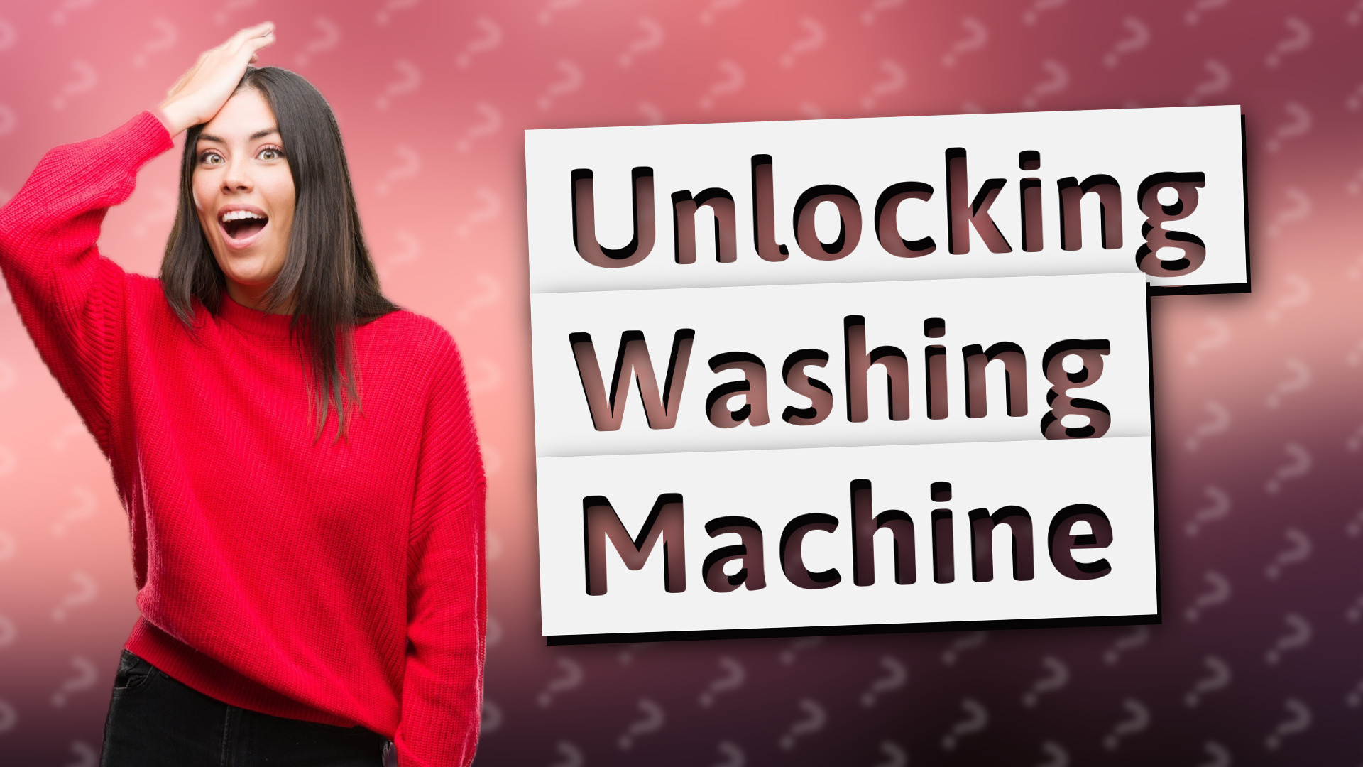 Unlocking Washing Machine