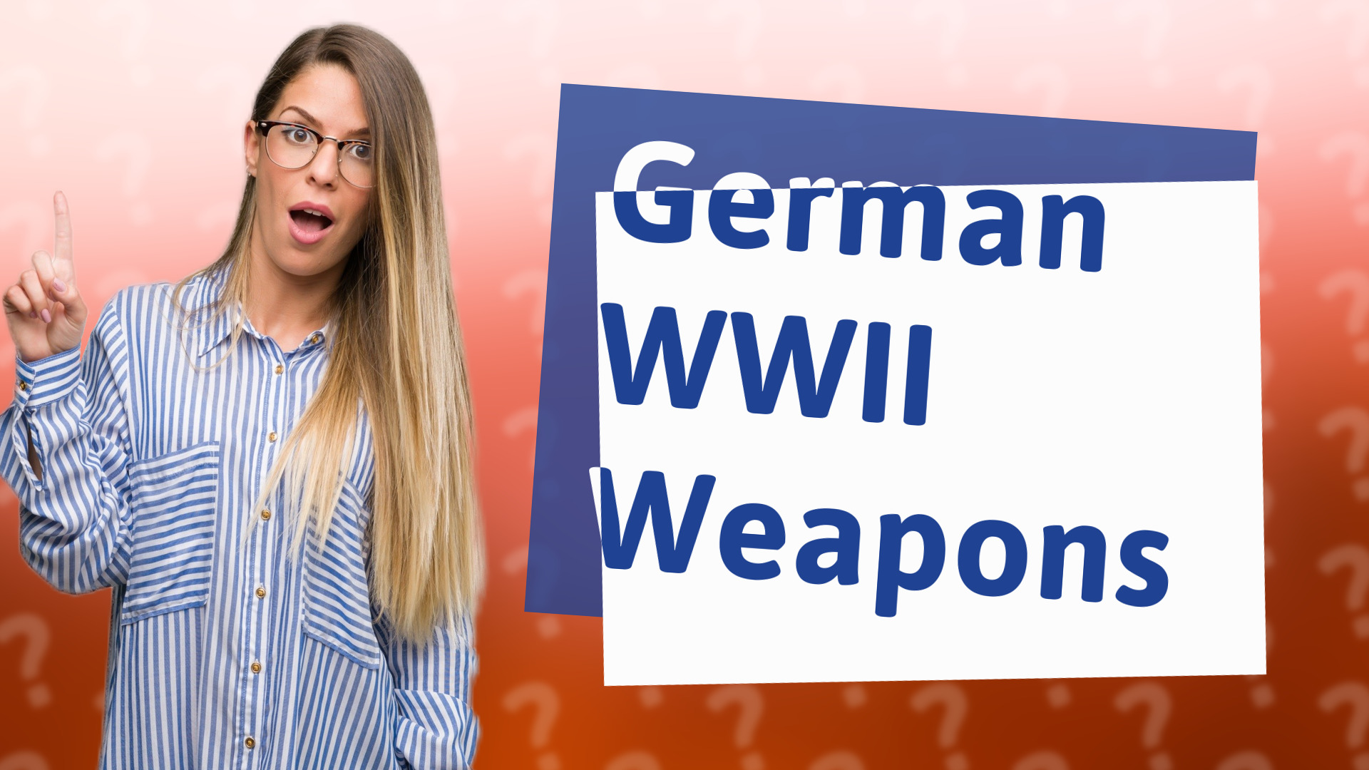 German WWII Weapons