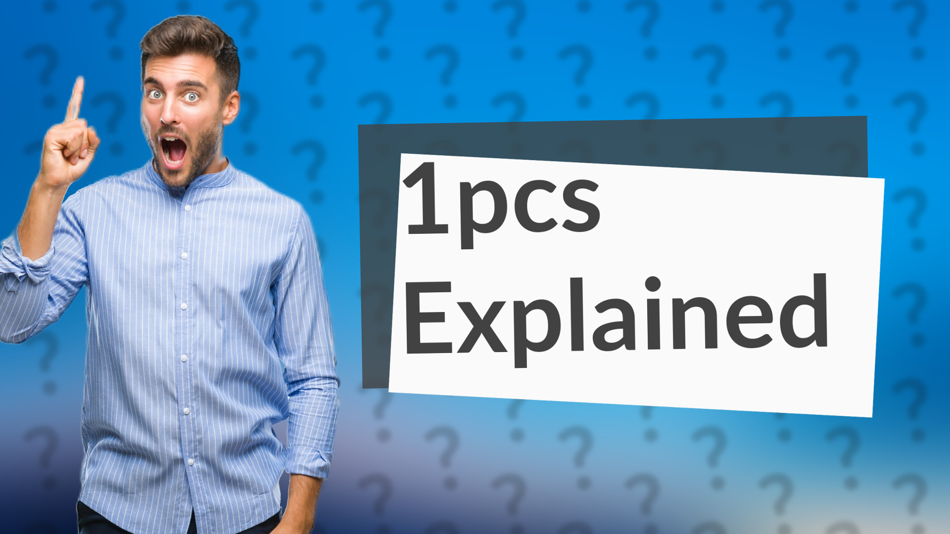 1pcs Explained