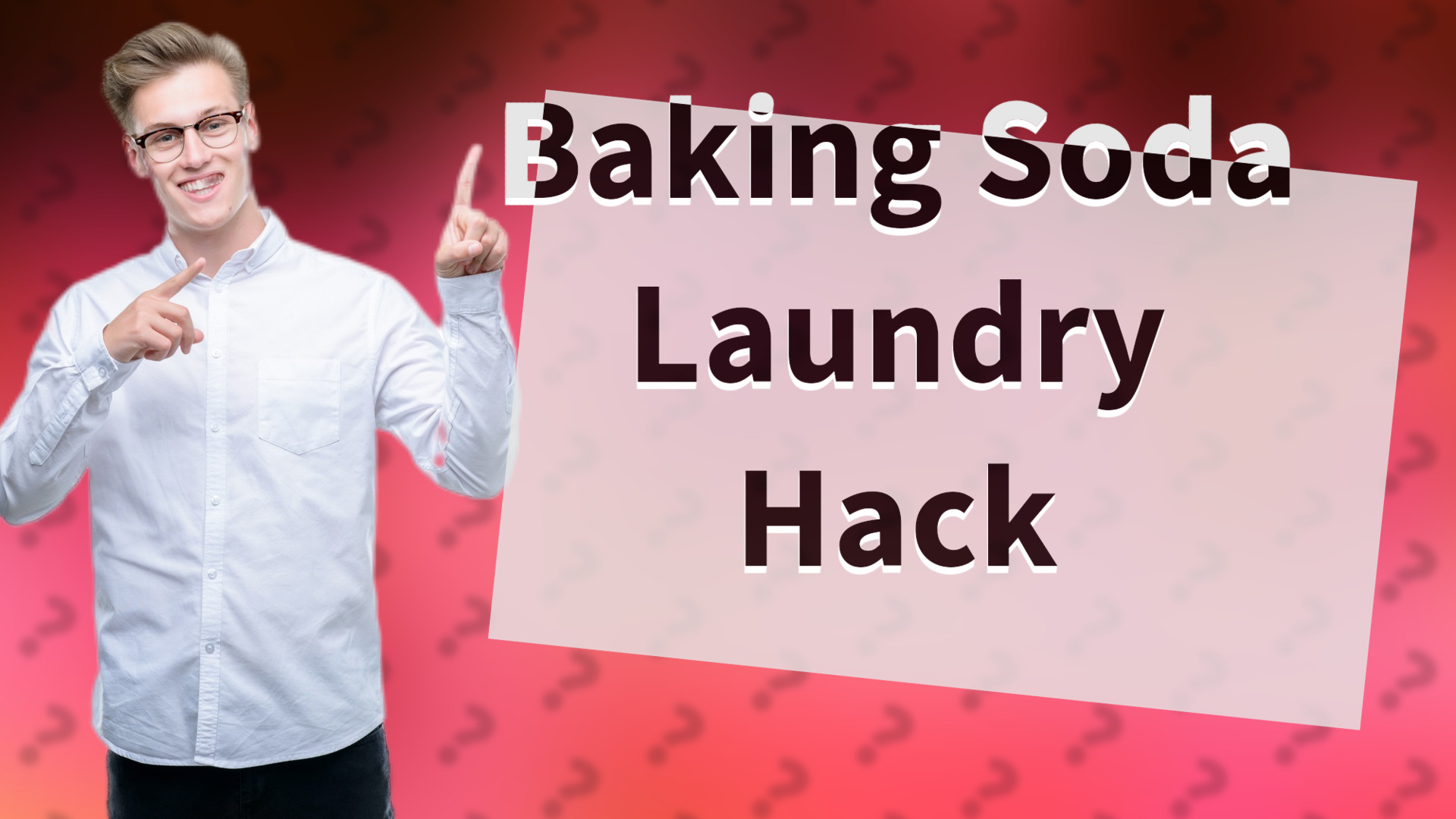Baking Soda Laundry Hack