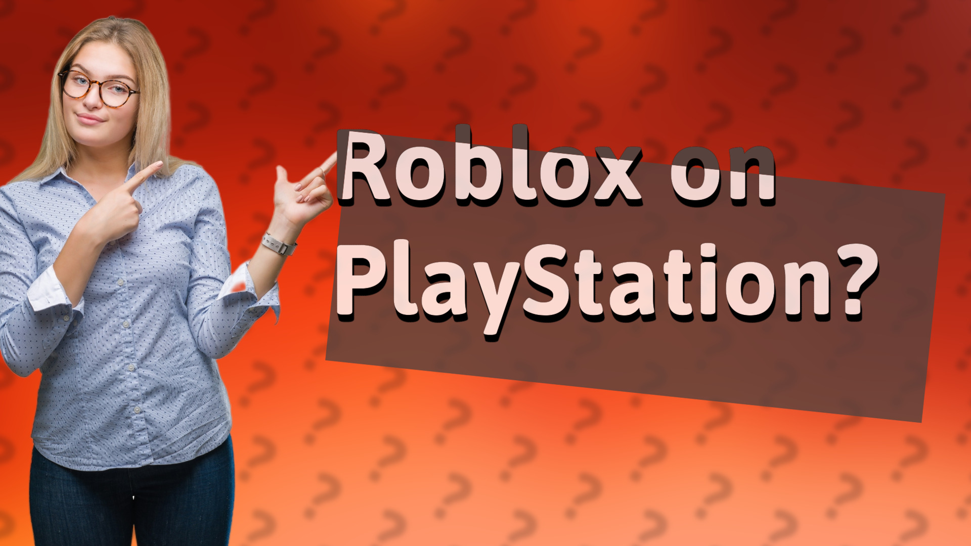 Roblox on PlayStation?