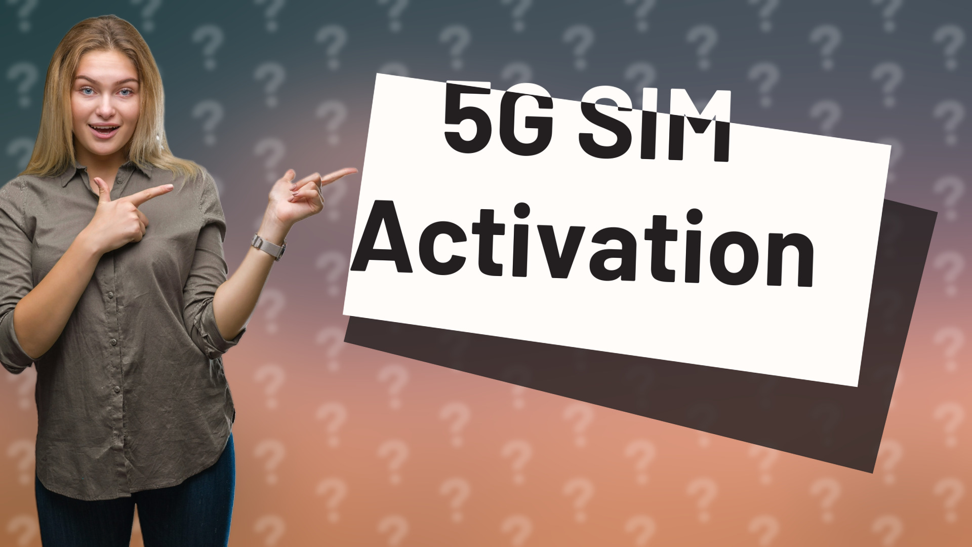 5G SIM Activation
