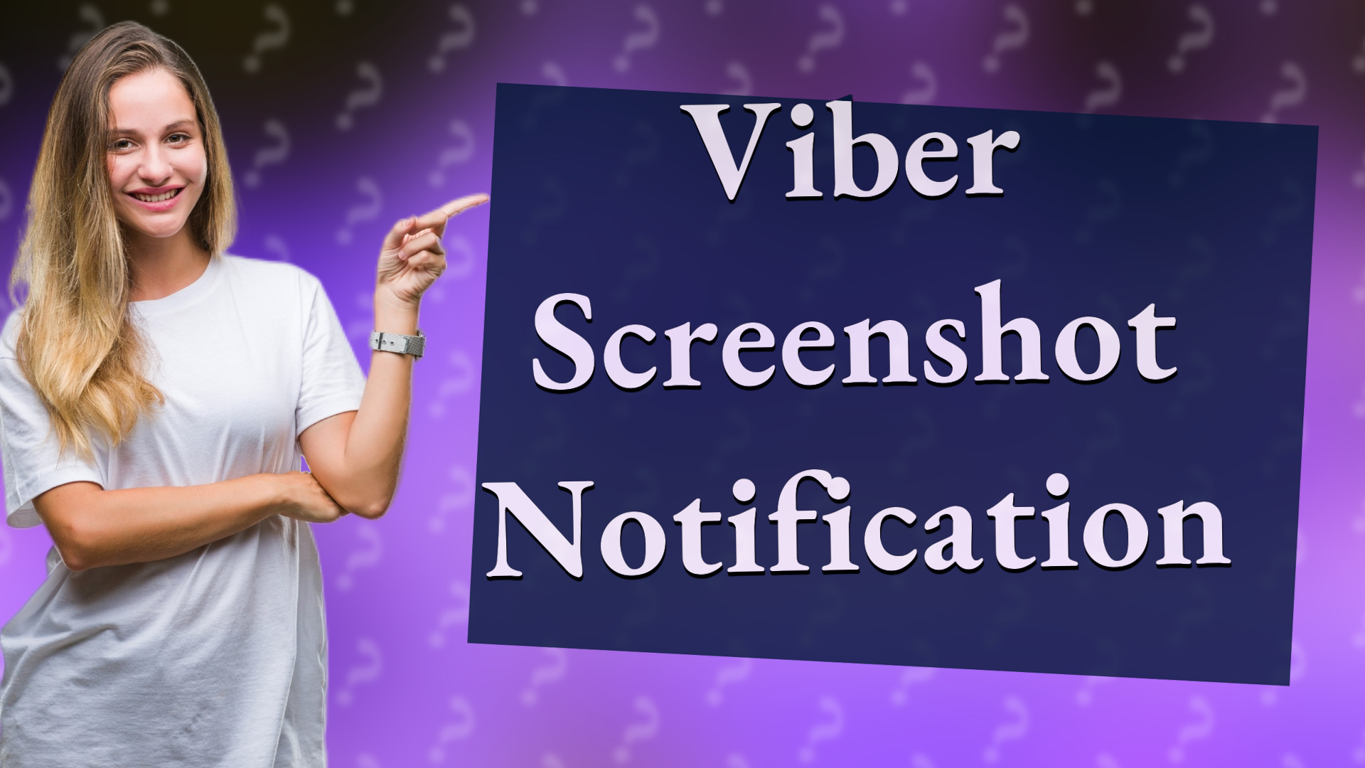 Viber Screenshot Notification