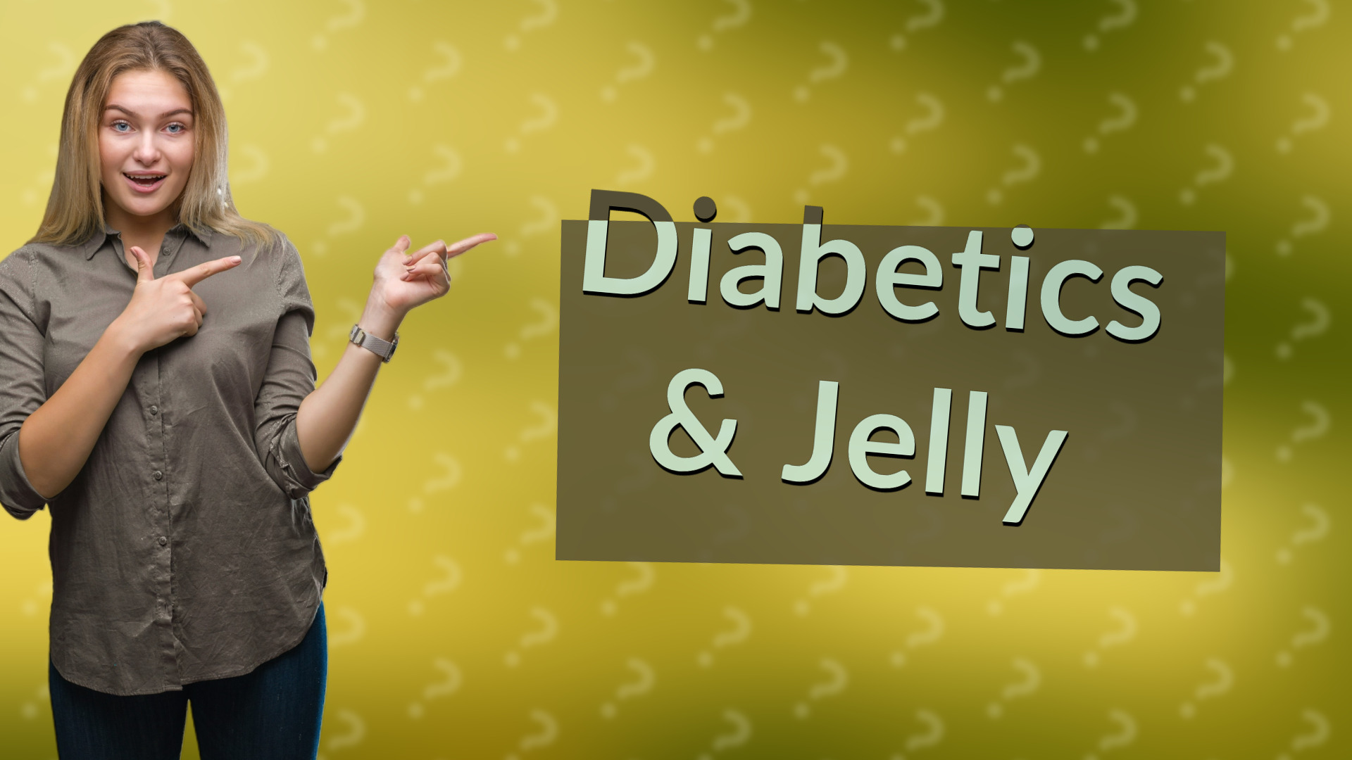 Diabetics & Jelly