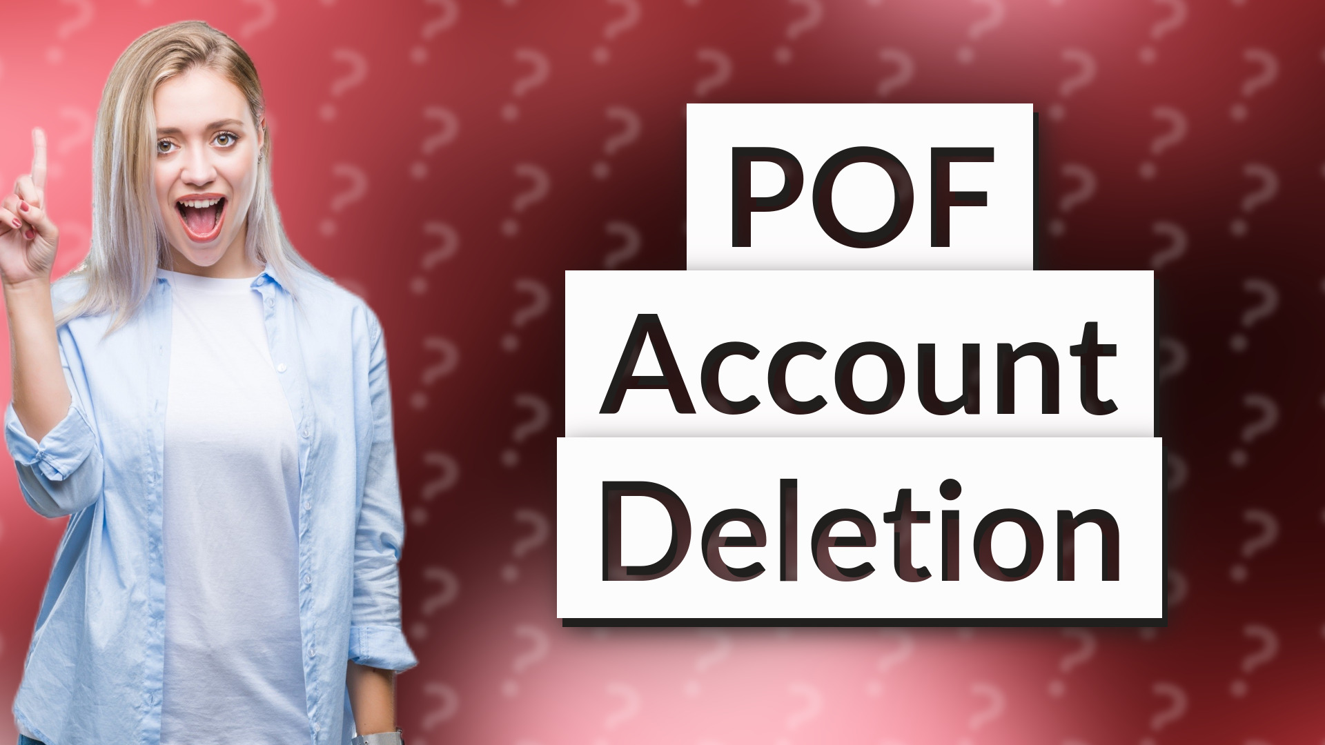 POF Account Deletion