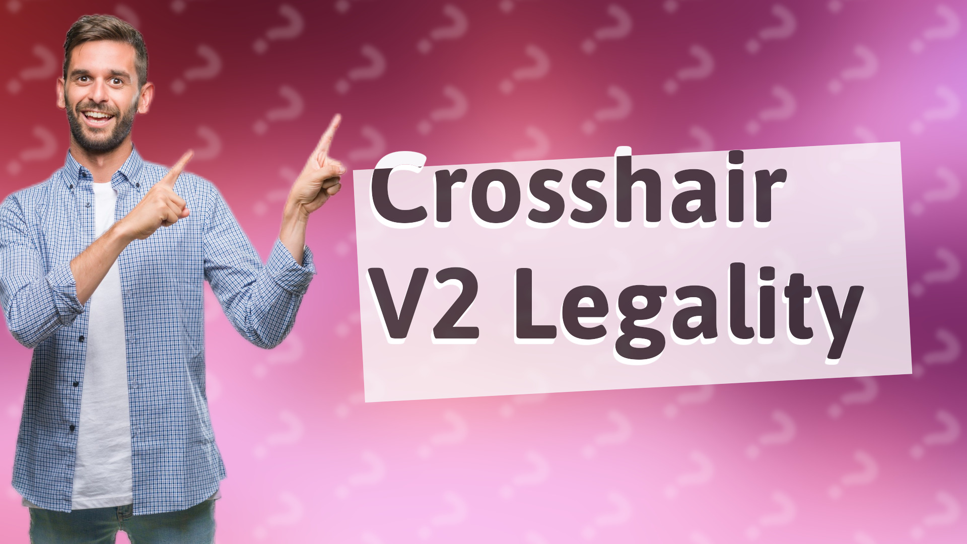 Crosshair V2 Legality