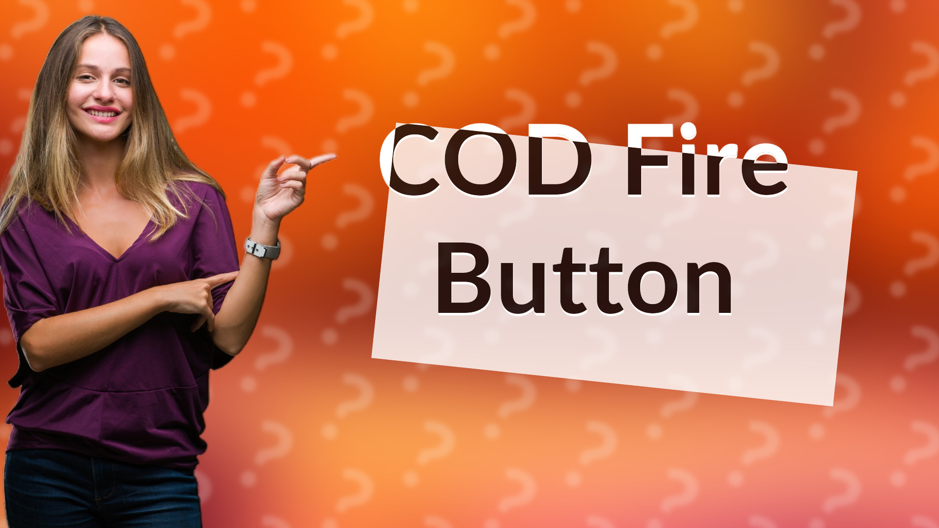 COD Fire Button