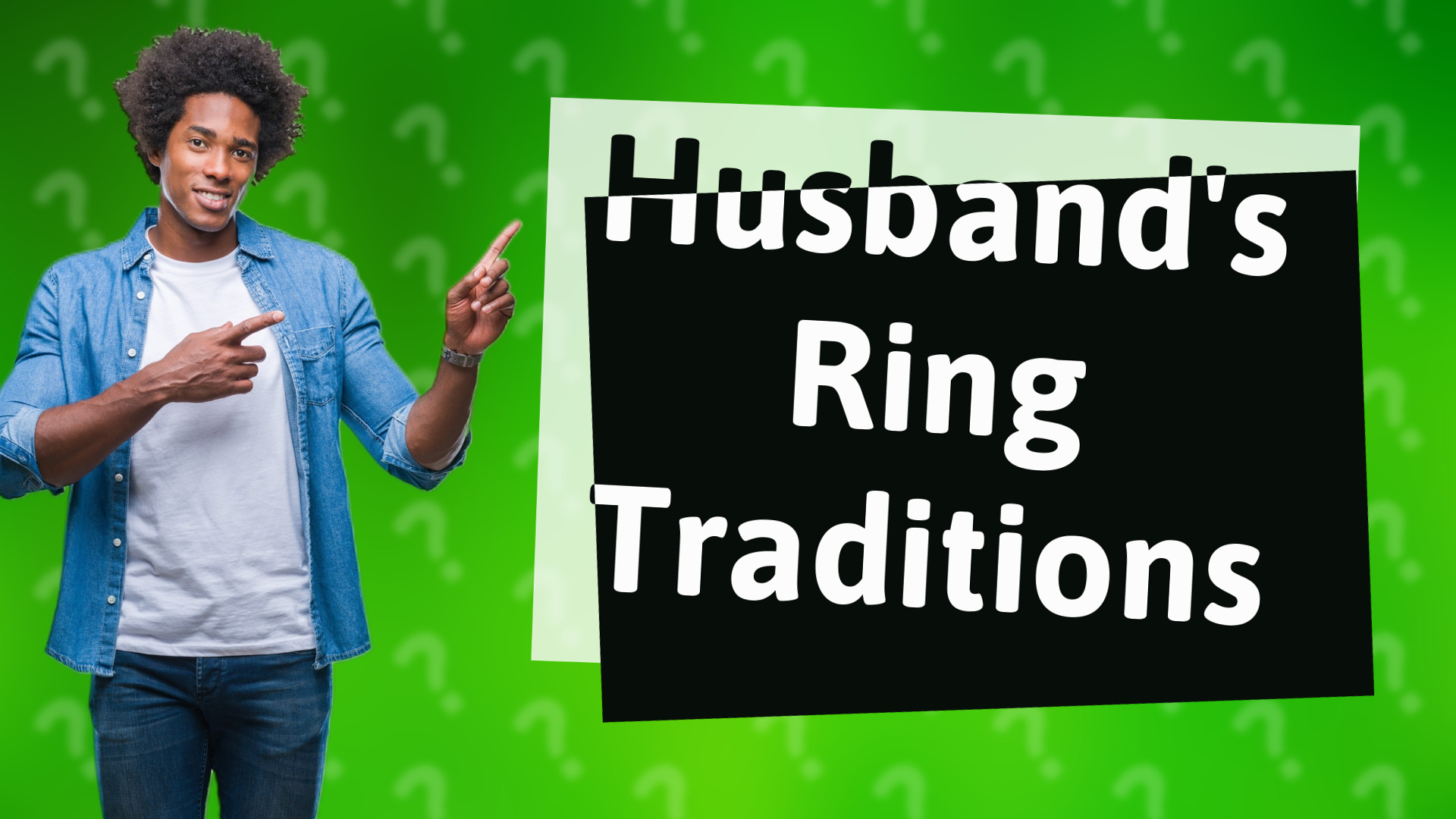 Husband's Ring Traditions