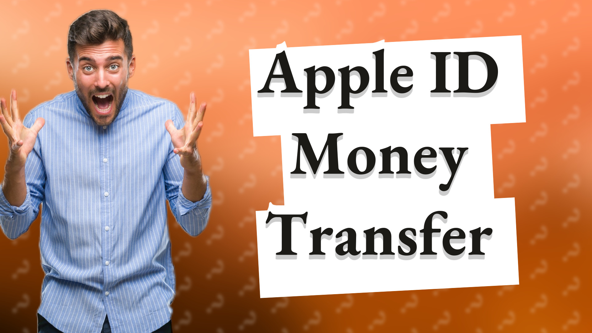 Apple ID Money Transfer