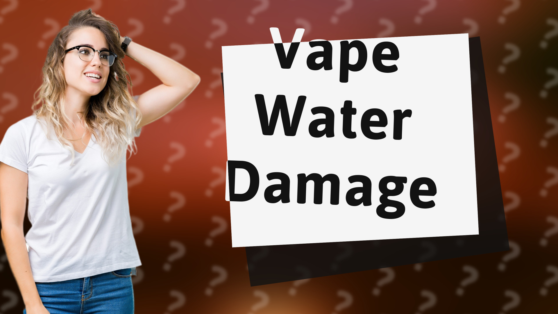 Vape Water Damage