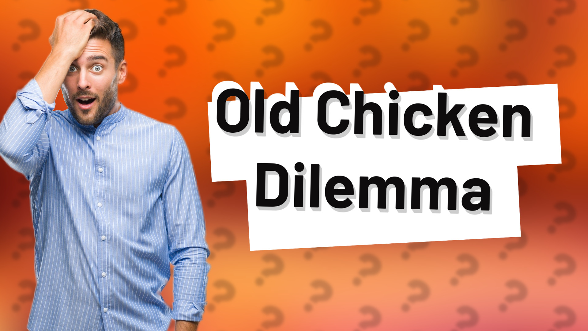 Old Chicken Dilemma