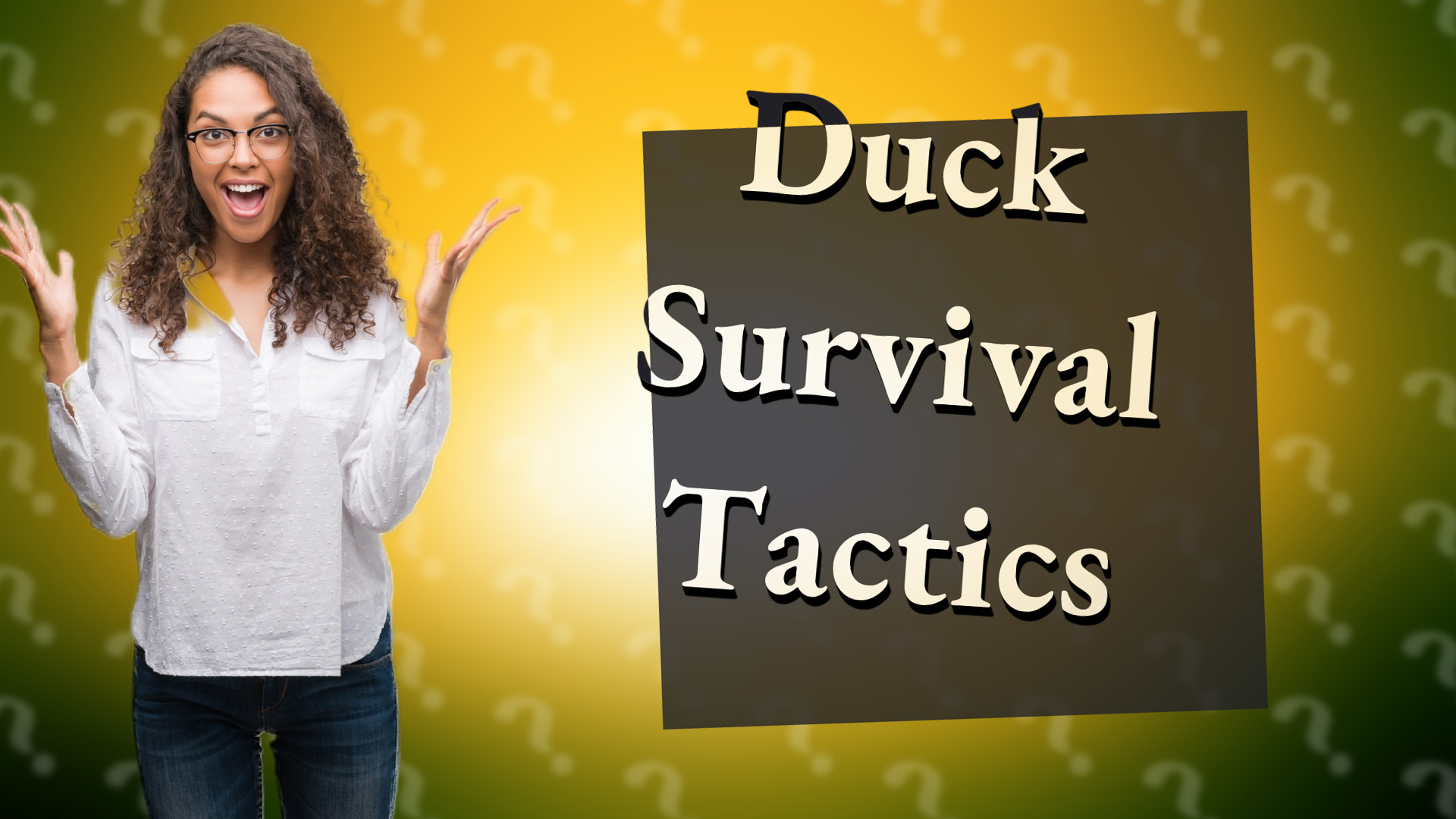 Duck Survival Tactics