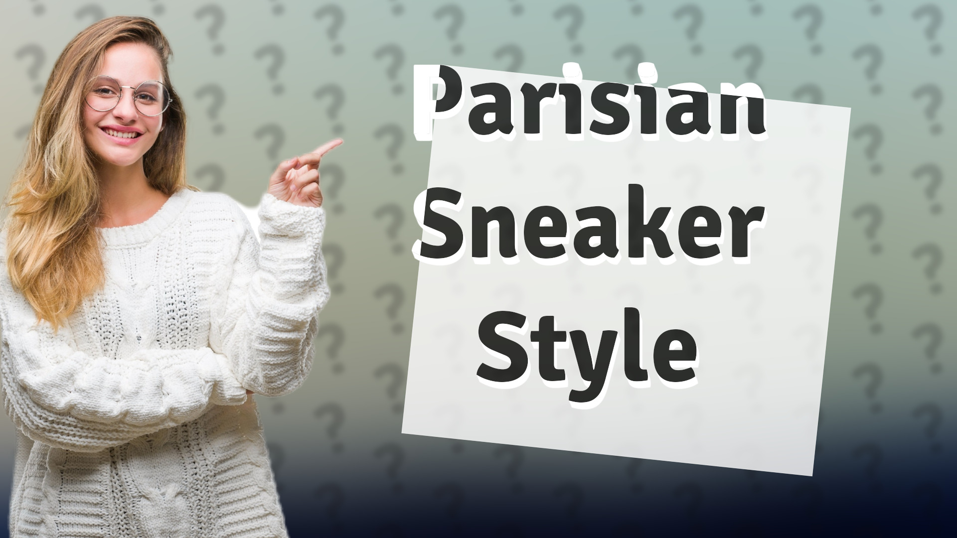 Parisian Sneaker Style