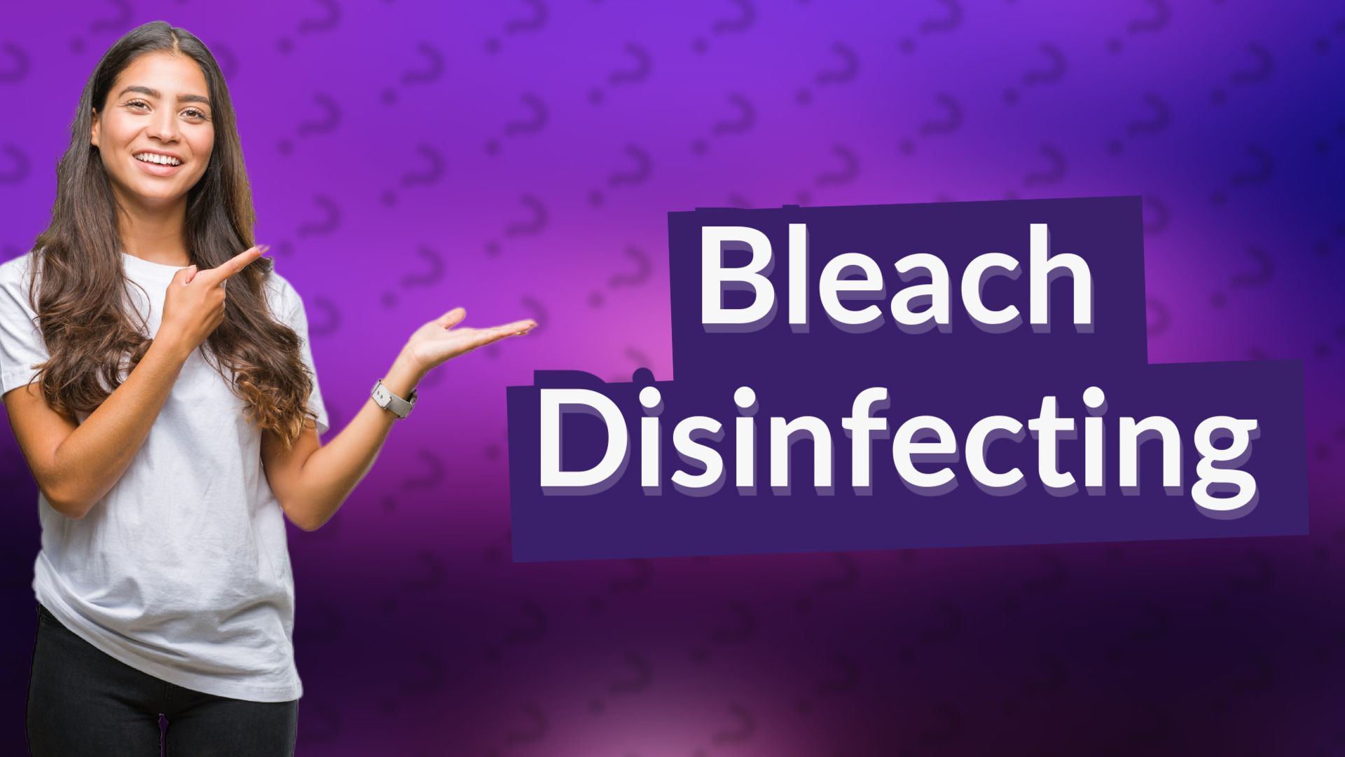 Bleach Disinfecting