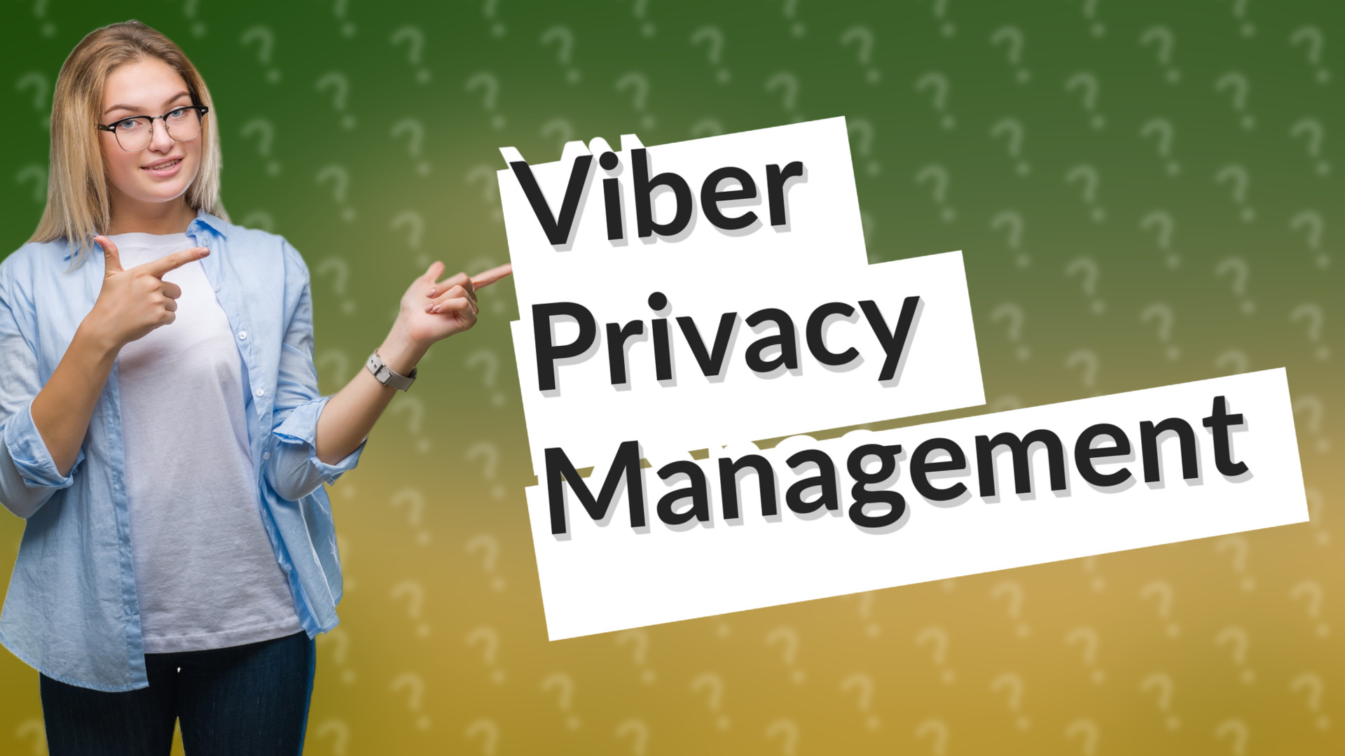 Viber Privacy Management