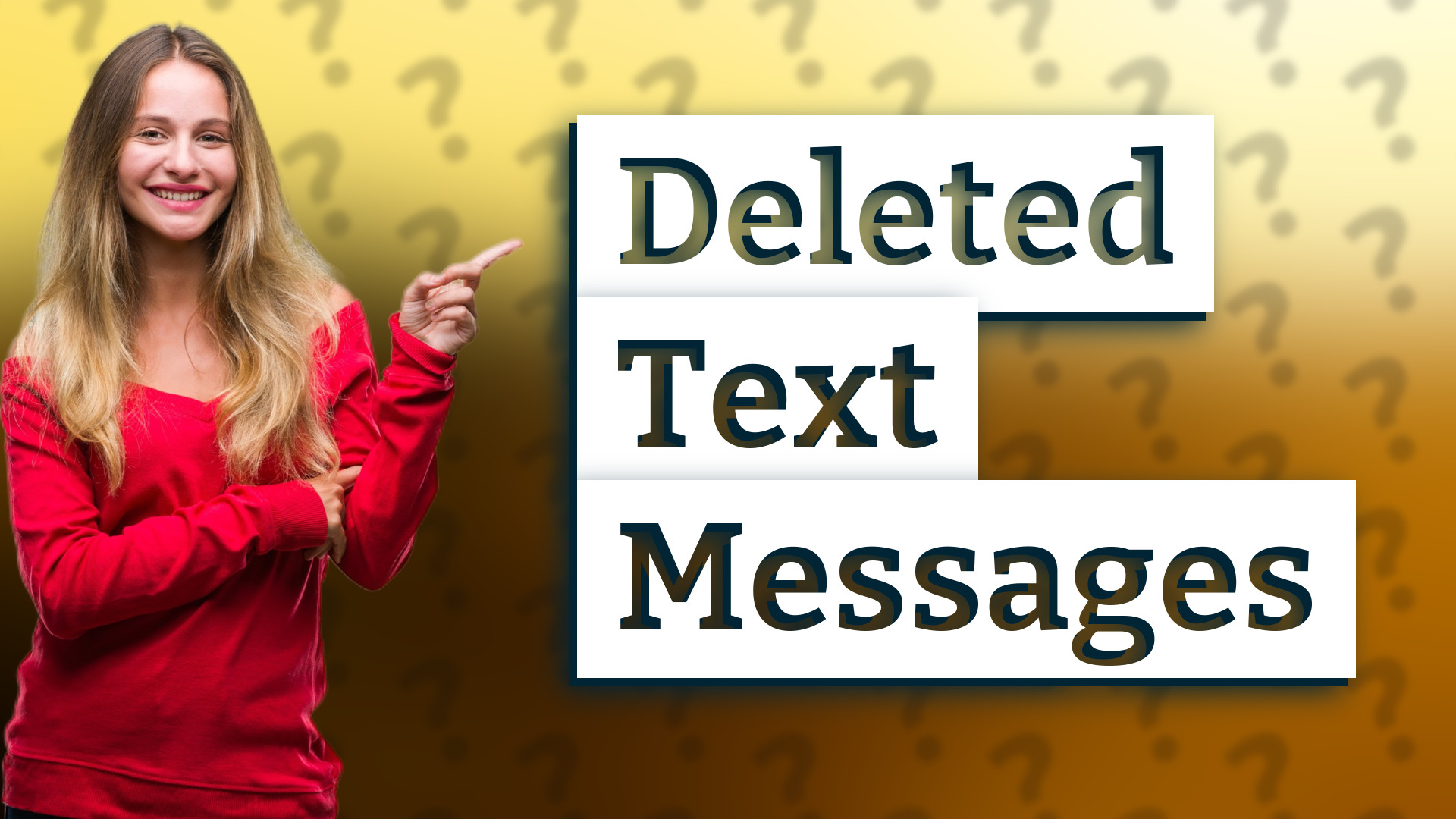 Deleted Text Messages