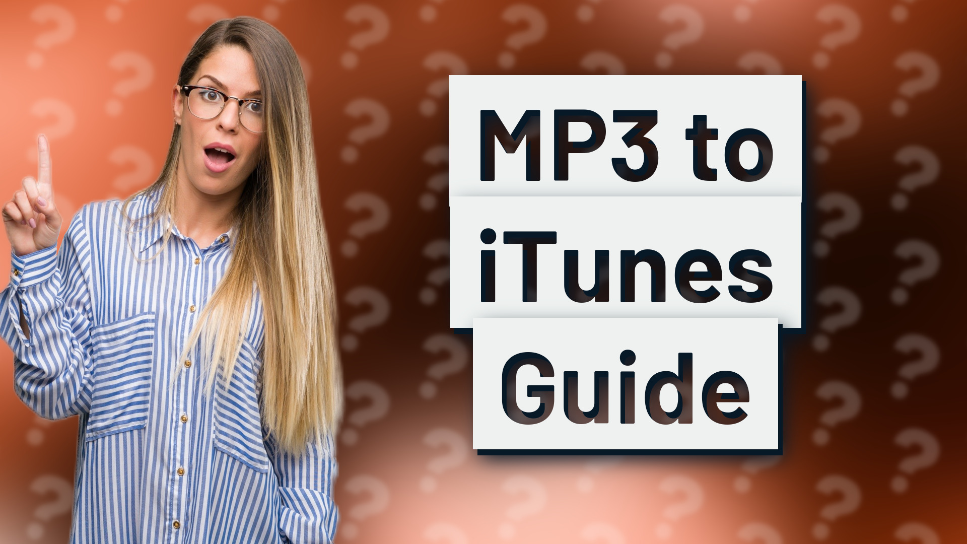 MP3 to iTunes Guide