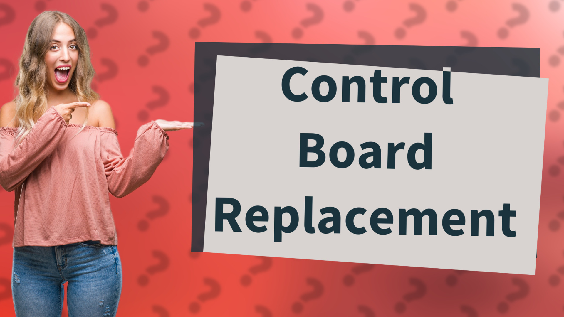 Control Board Replacement
