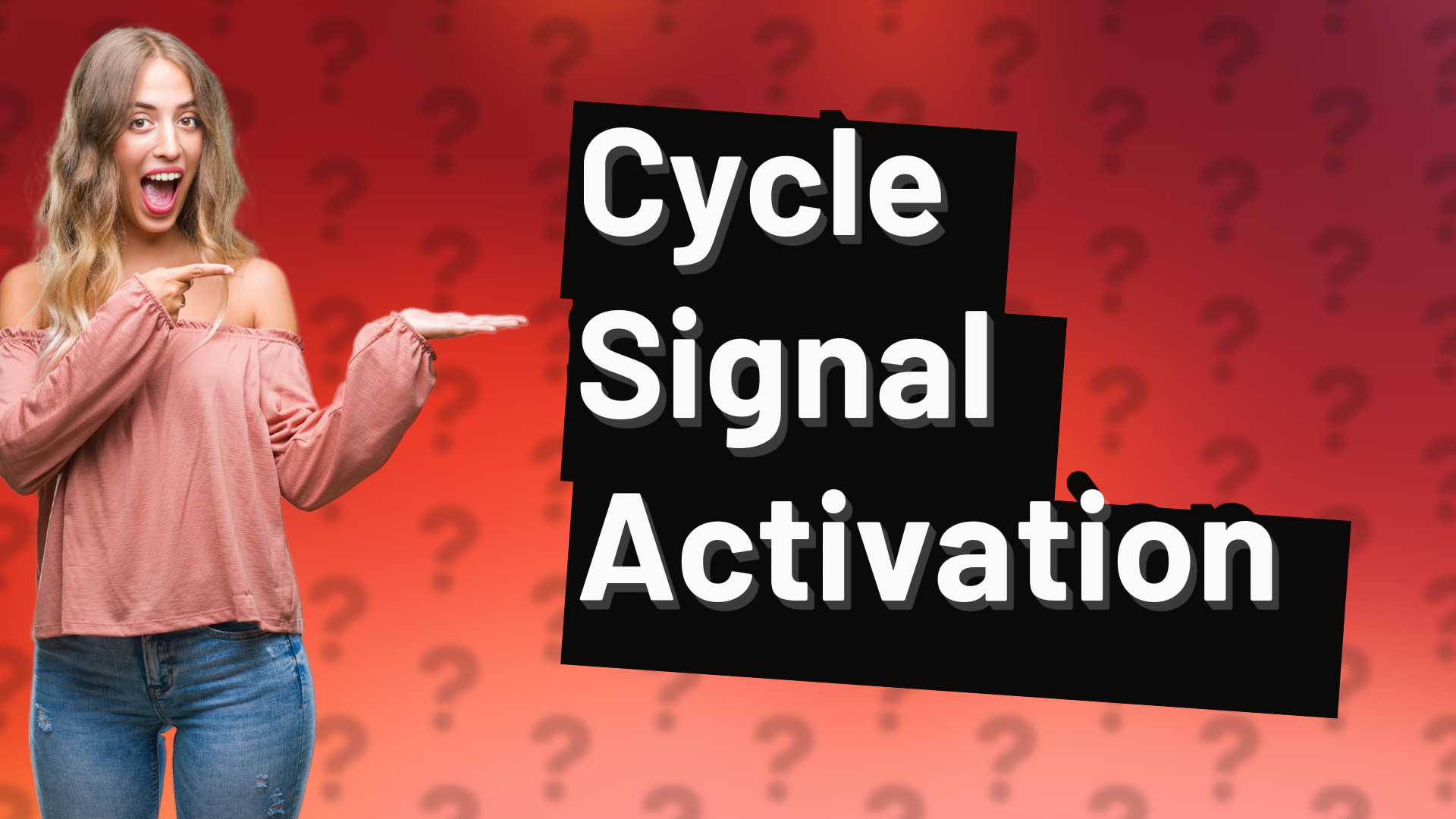 Cycle Signal Activation