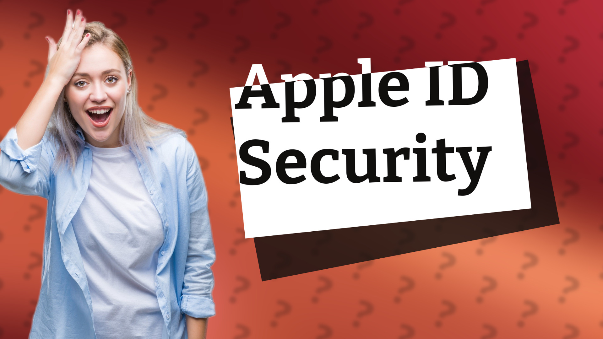 Apple ID Security