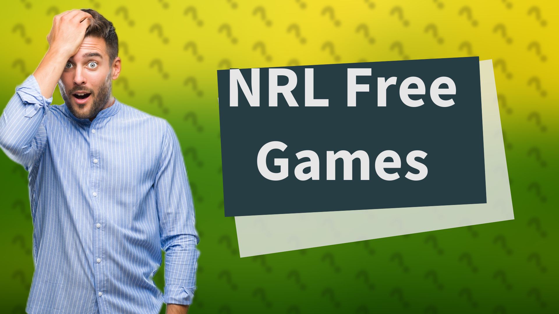 NRL Free Games