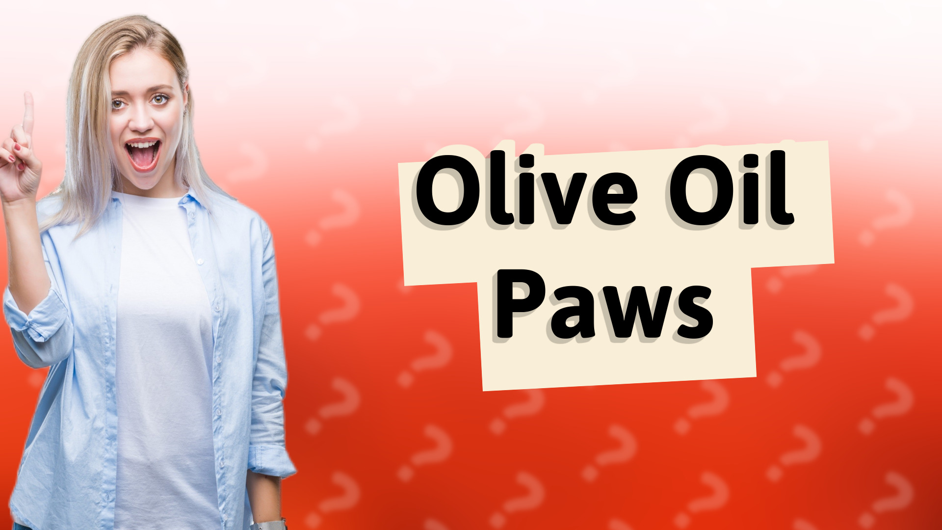 Olive Oil Paws