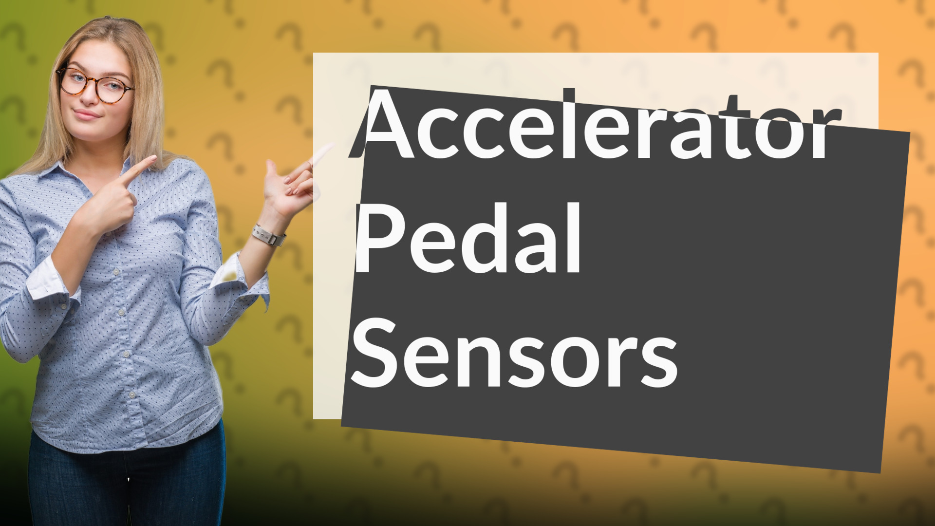 Accelerator Pedal Sensors
