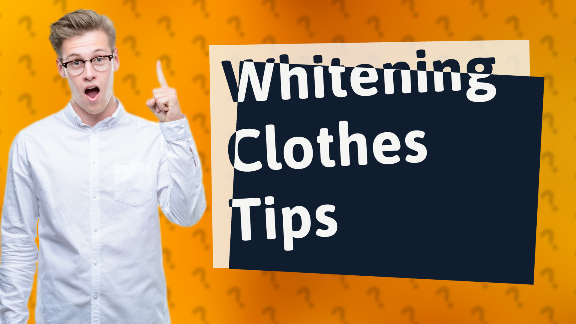 Whitening Clothes Tips