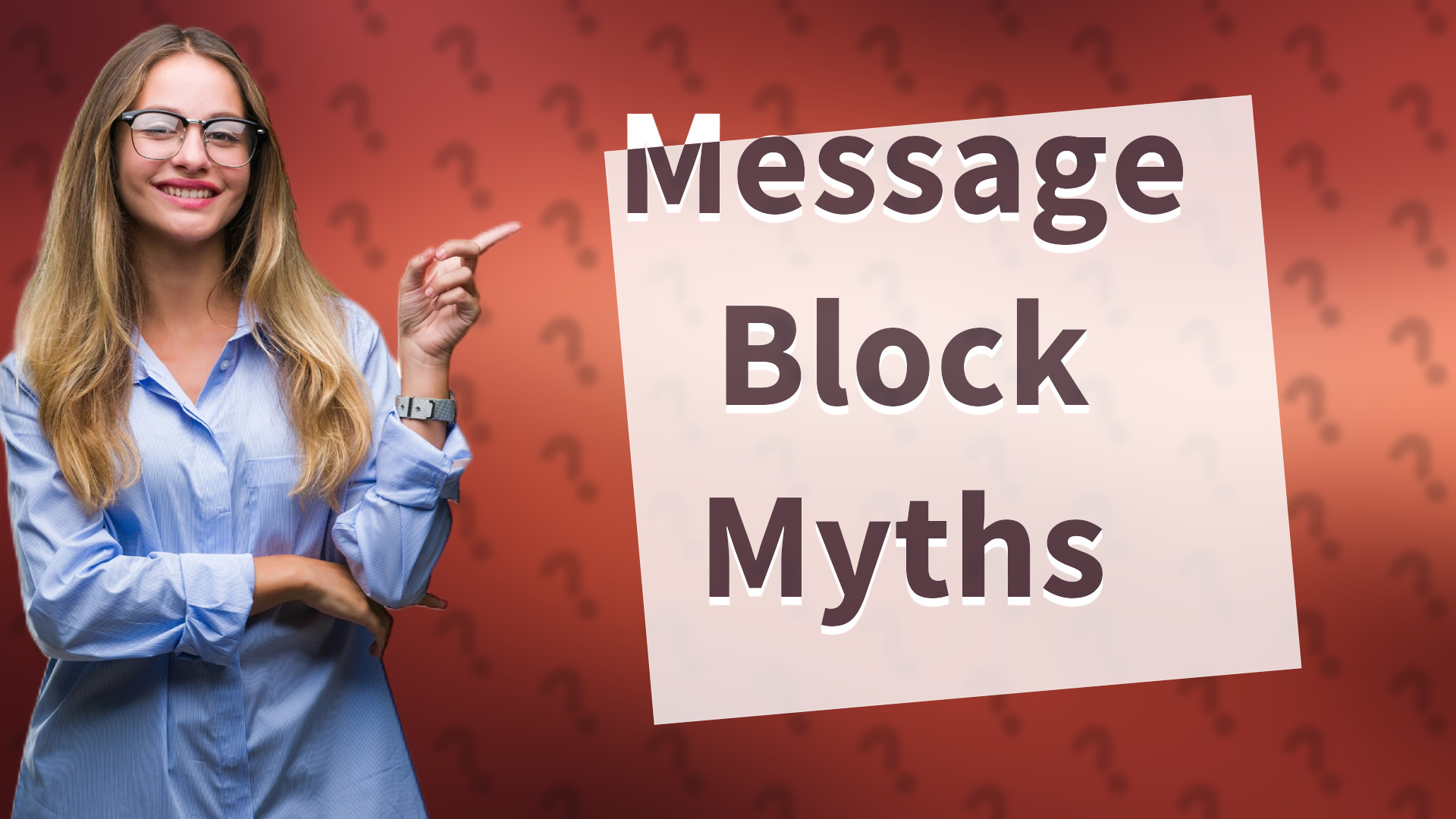 Message Block Myths