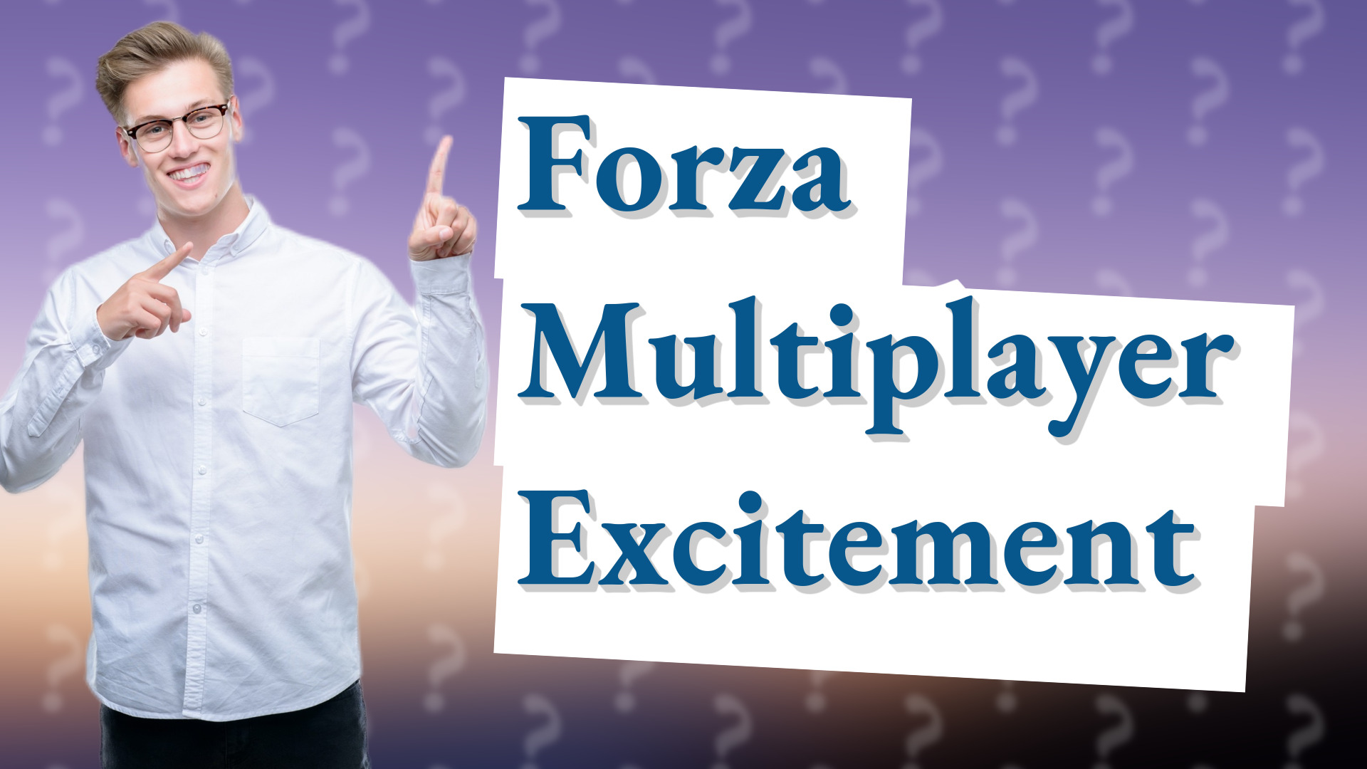 Forza Multiplayer Excitement