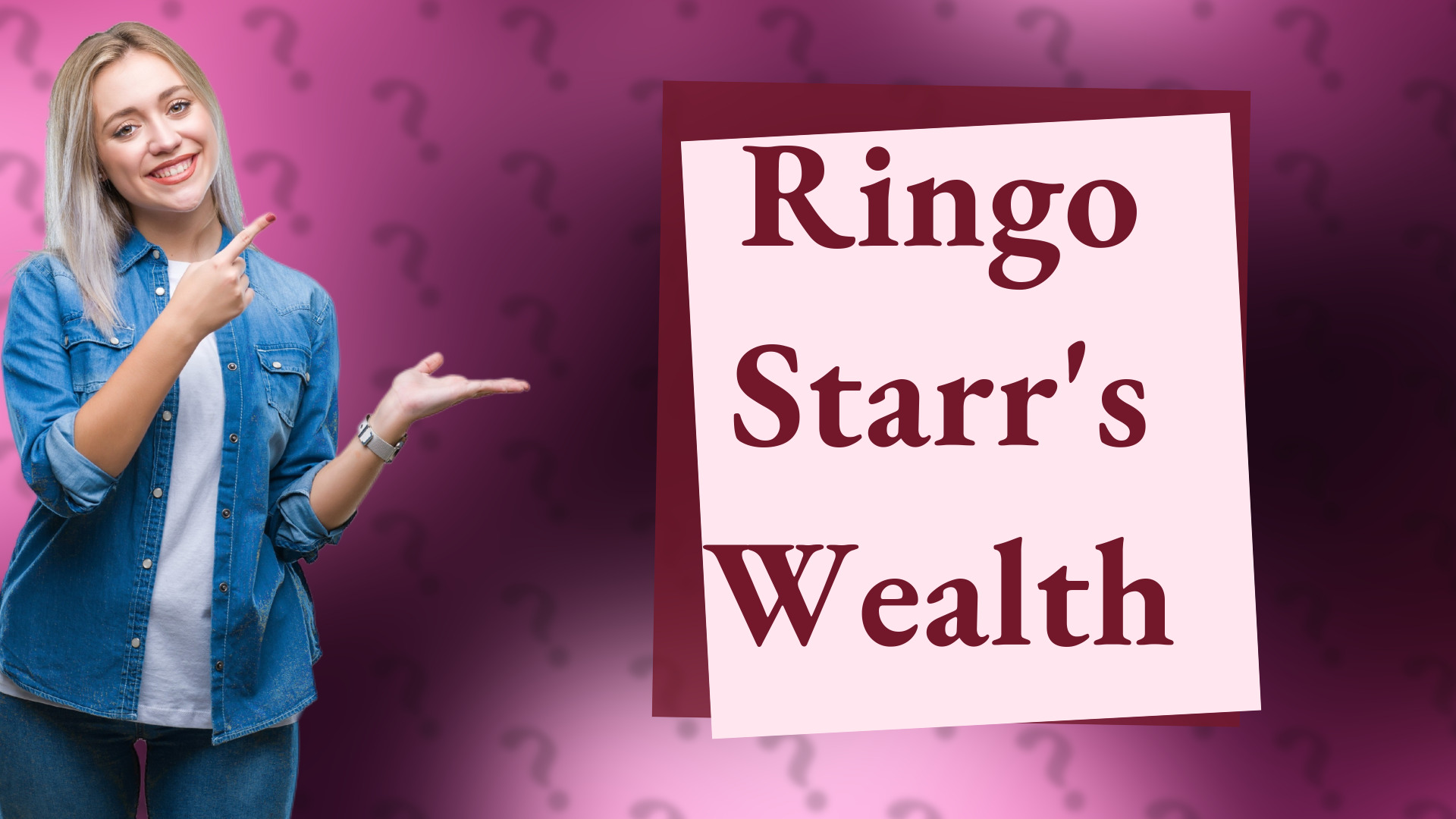 Ringo Starr's Wealth