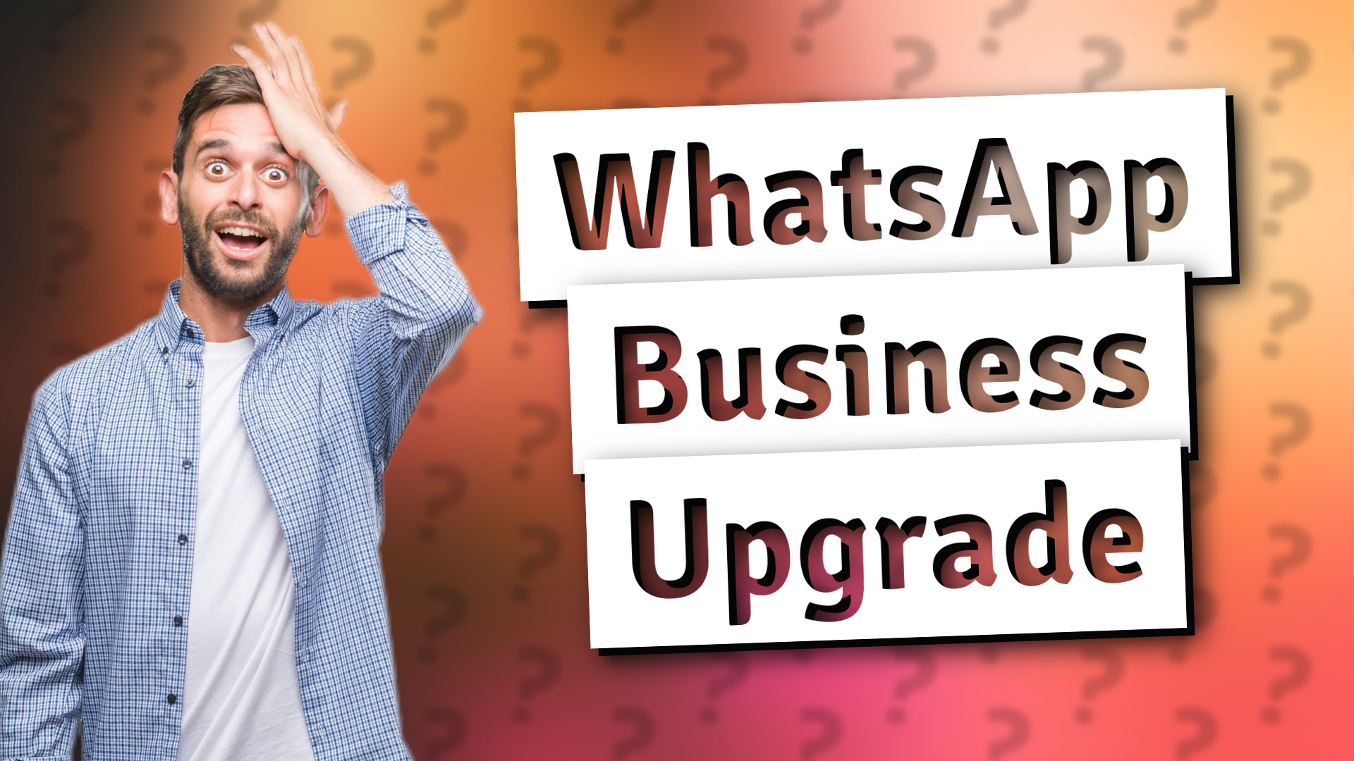 WhatsApp Business Upgrade