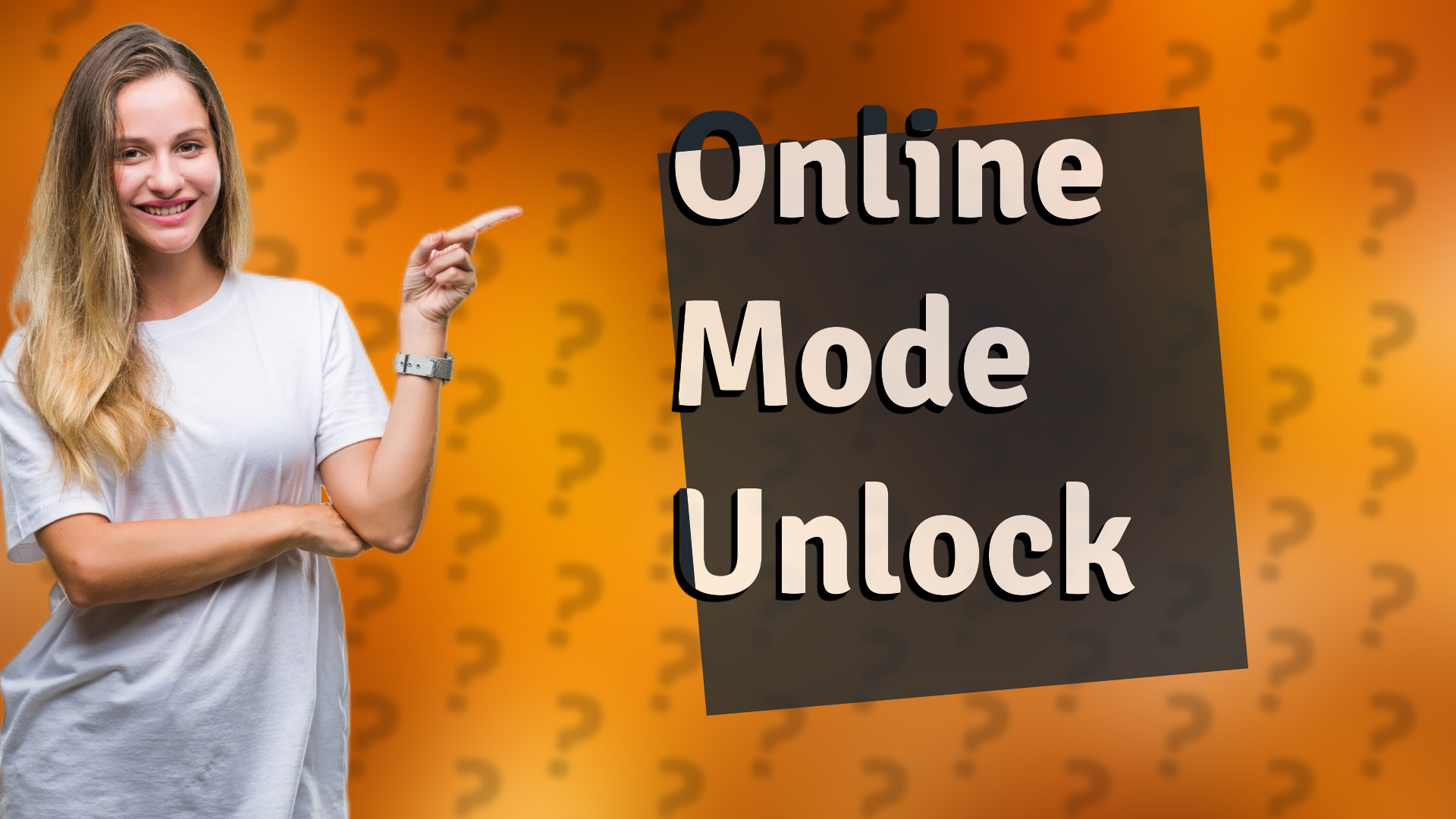 Online Mode Unlock