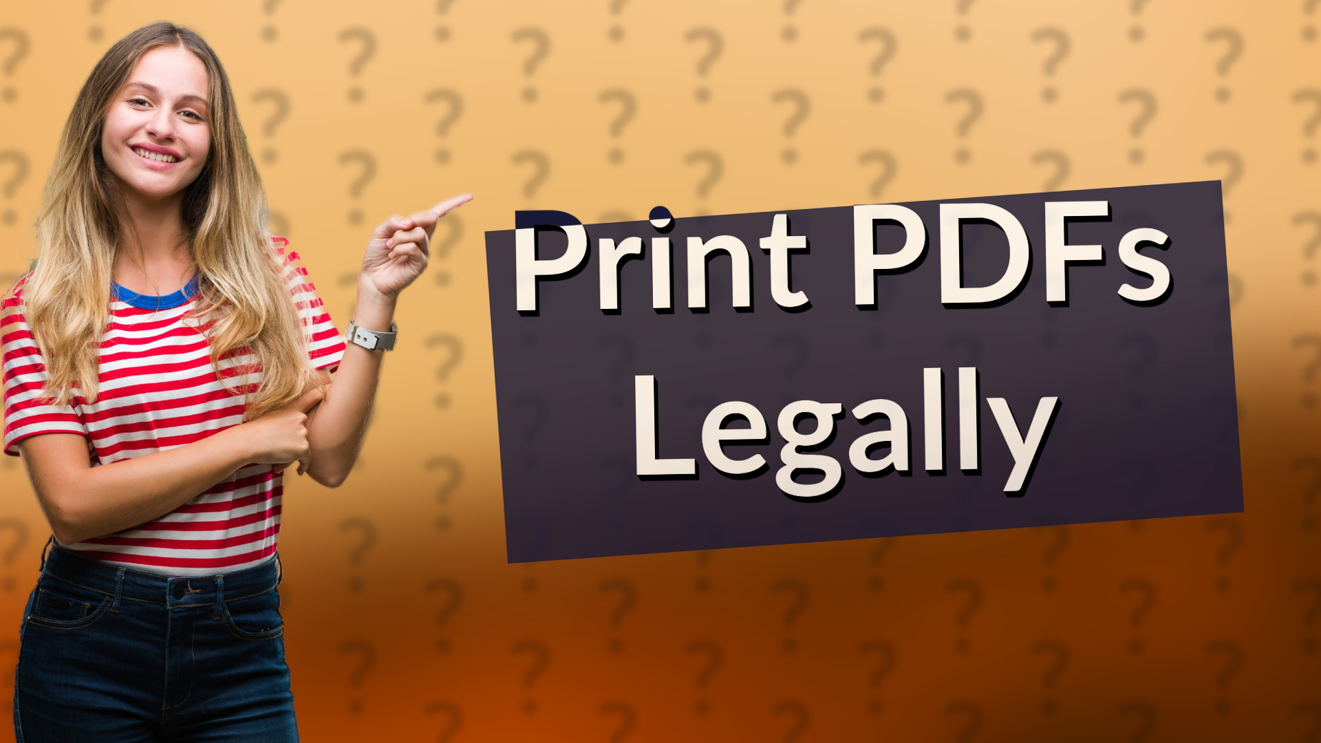Print PDFs Legally